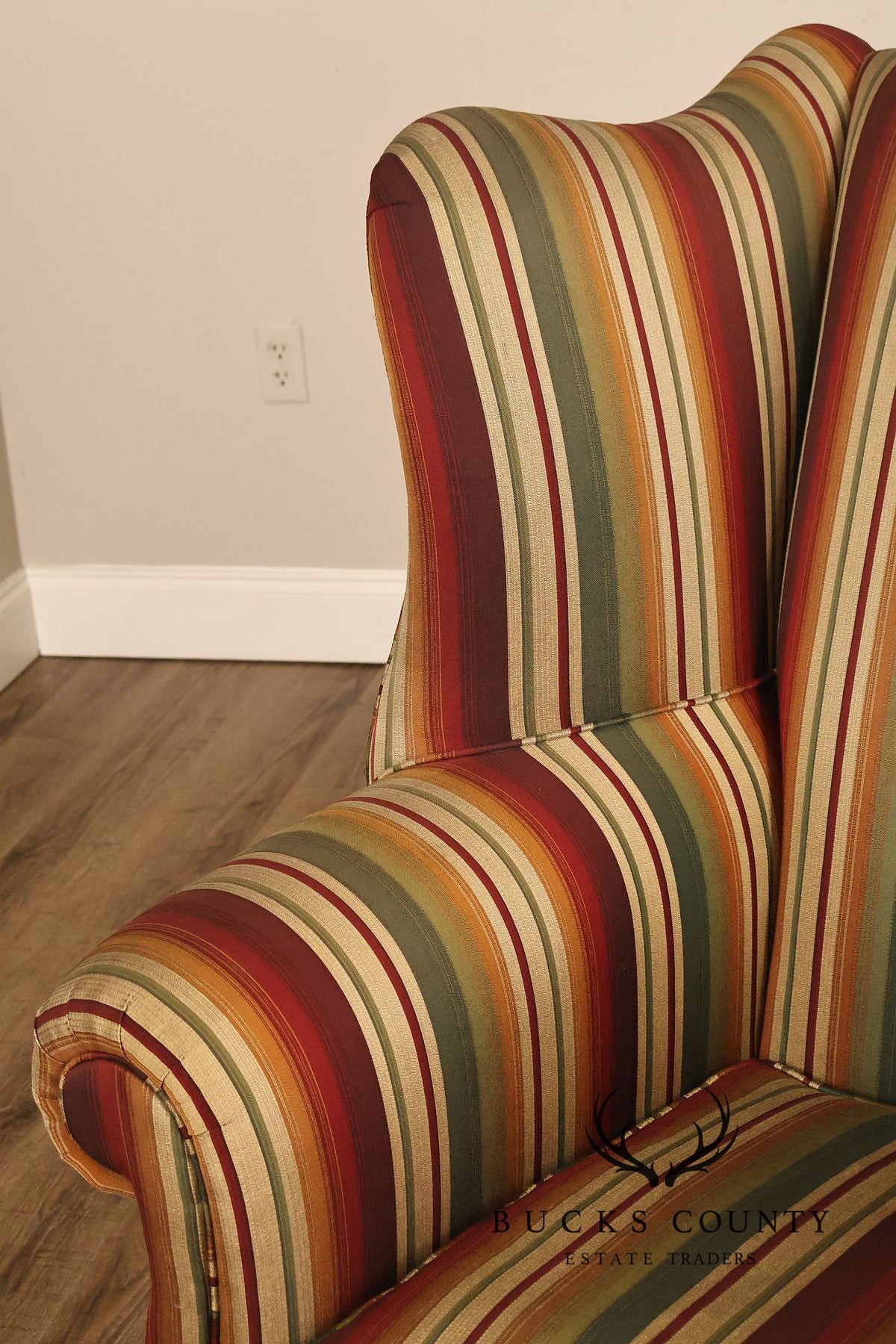 Henredon Historic Natchez Collection Oversized Wing Chair