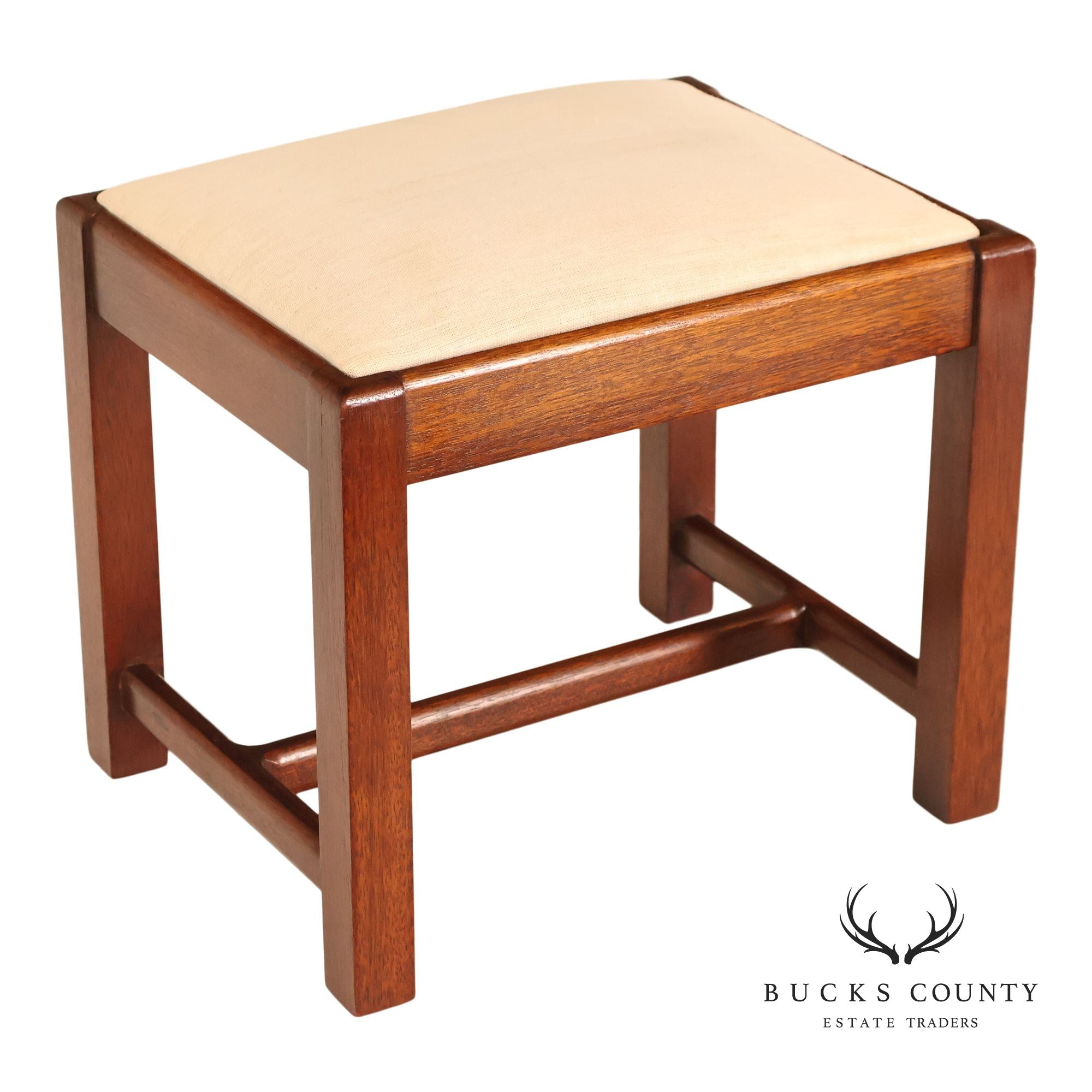 Chippendale Style Mahogany Footstool