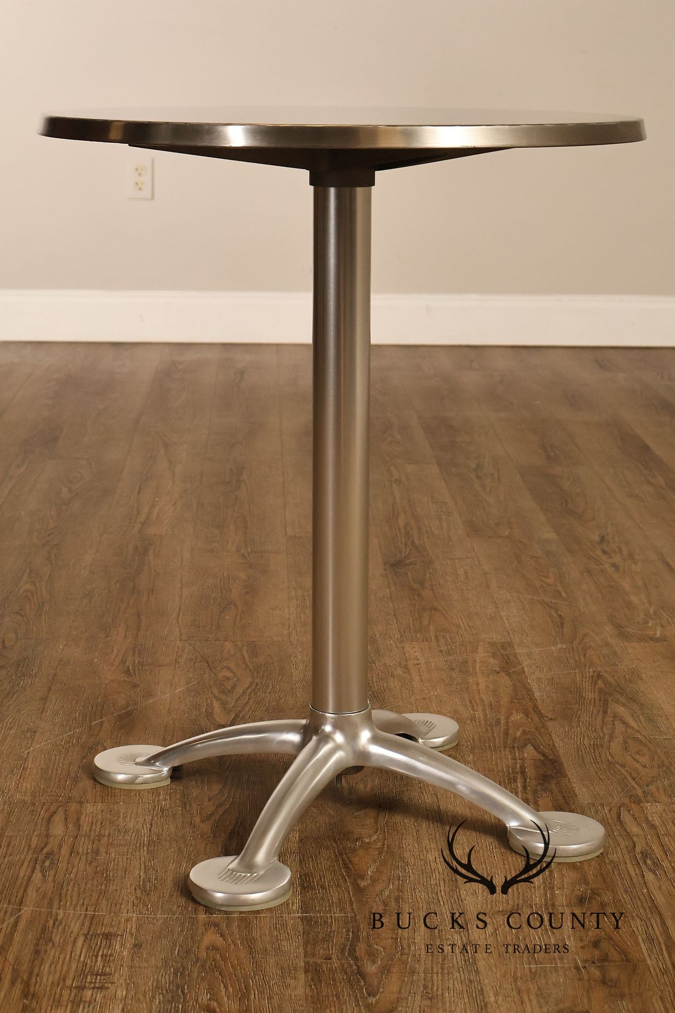 Knoll Polished Aluminum 'Amat 3' Side Table