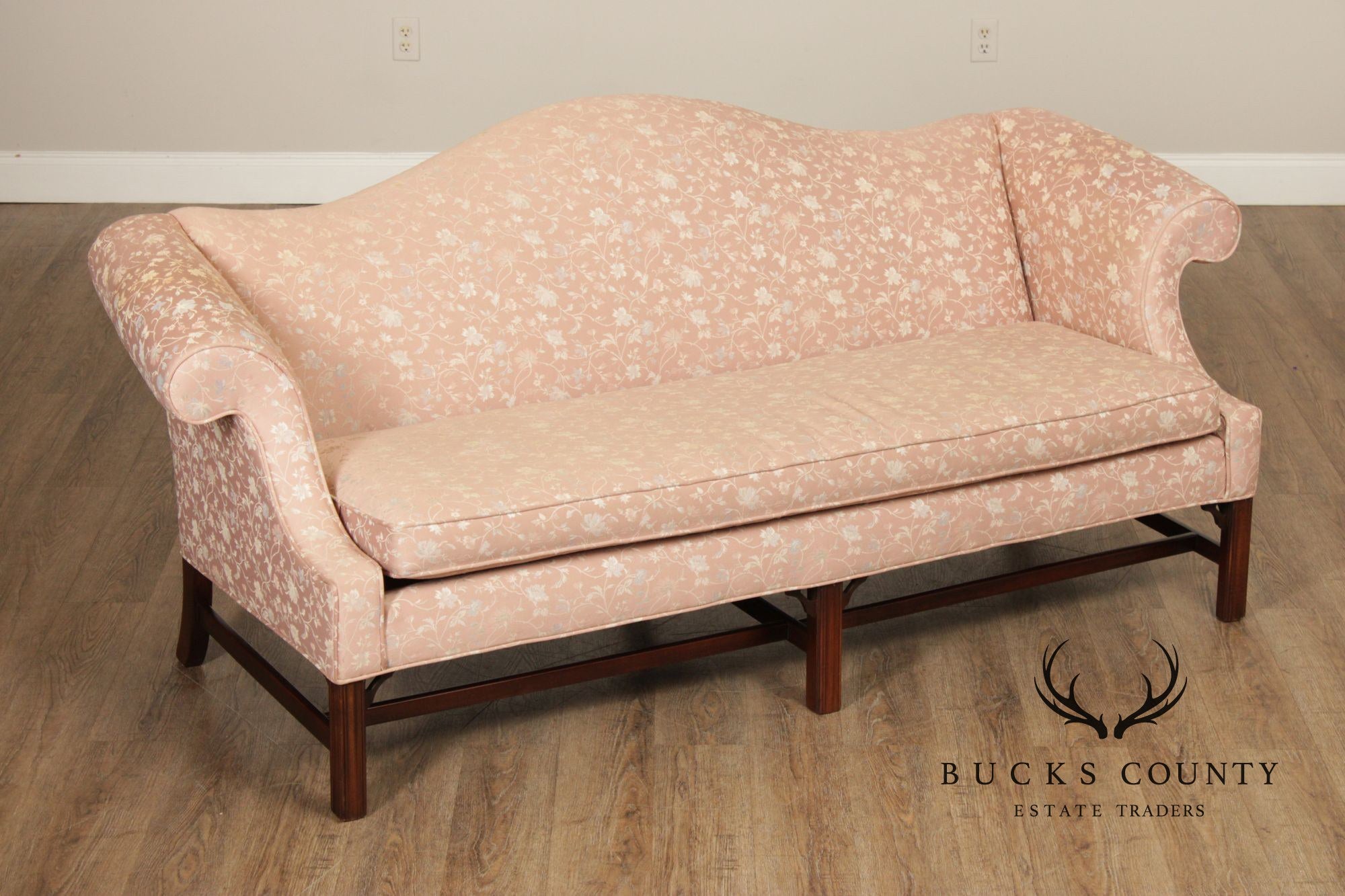 Ethan Allen Chippendale Style Sofa