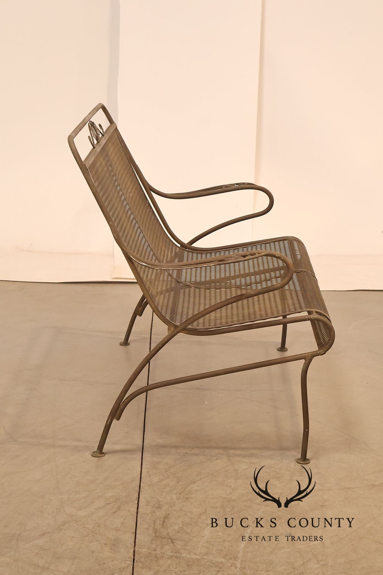 Vintage Salterini Wrought Iron 6 Piece Patio Set