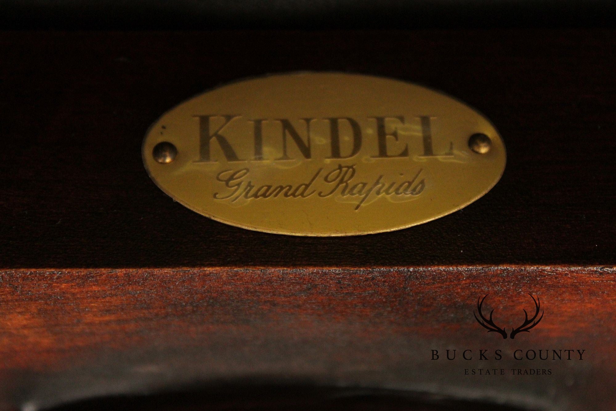 Kindel Winterthur Collection Set Of Six Carved Dining Chairs