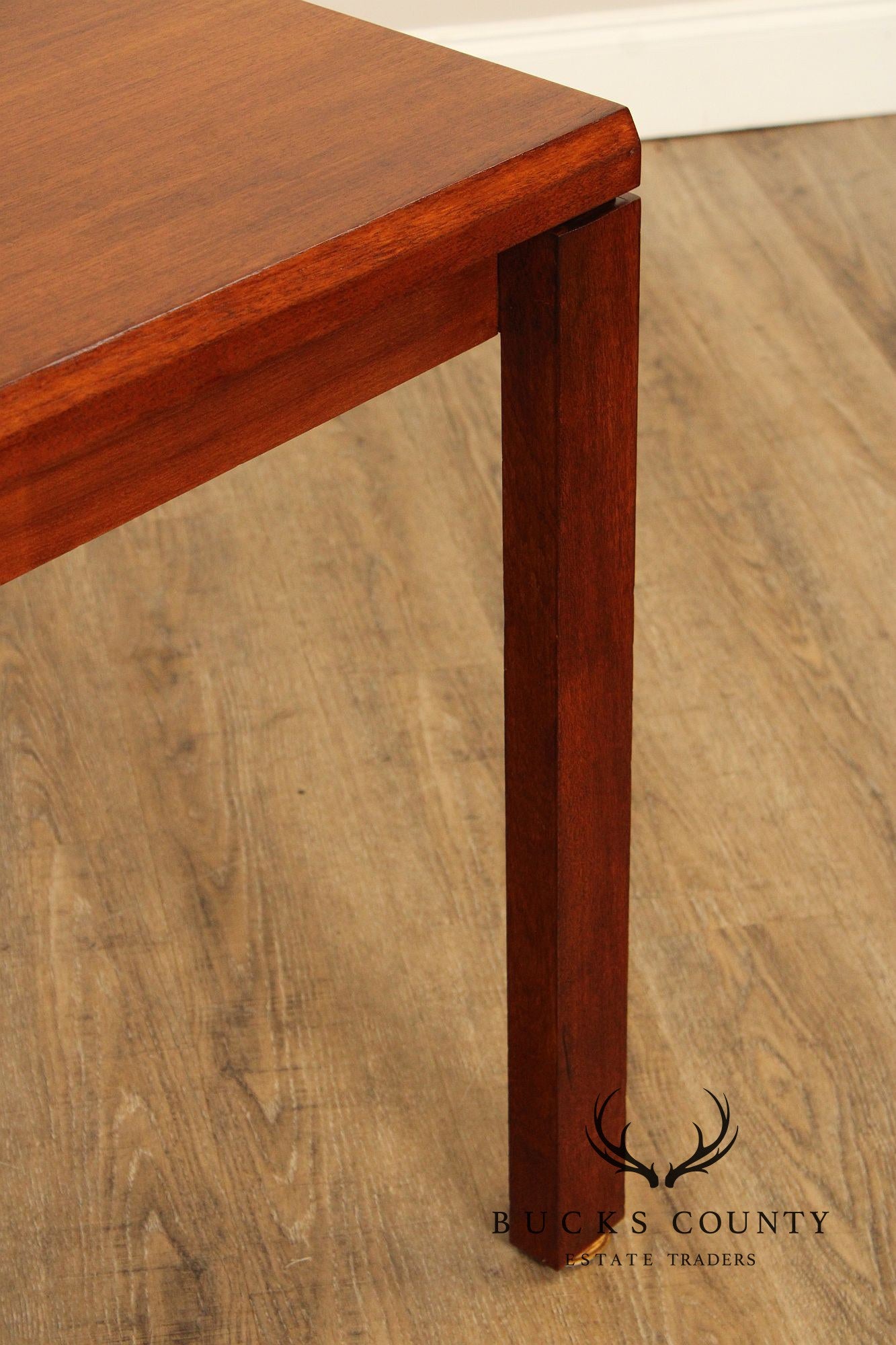 Moreddi Danish Modern Teak Draw-Leaf Dining Table