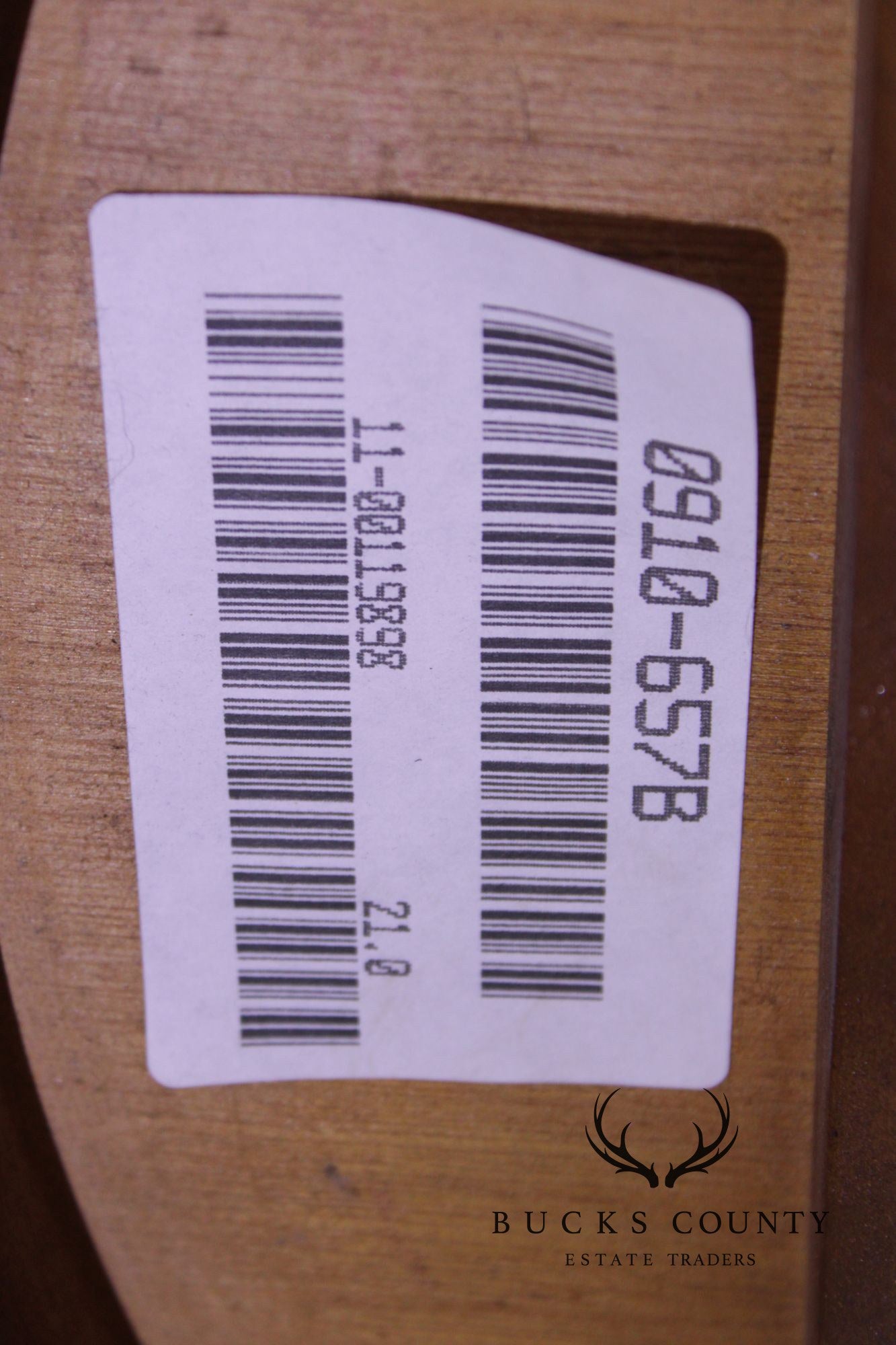 Georgian Style Mahogany Double Pedestal Glass Top Dining Table