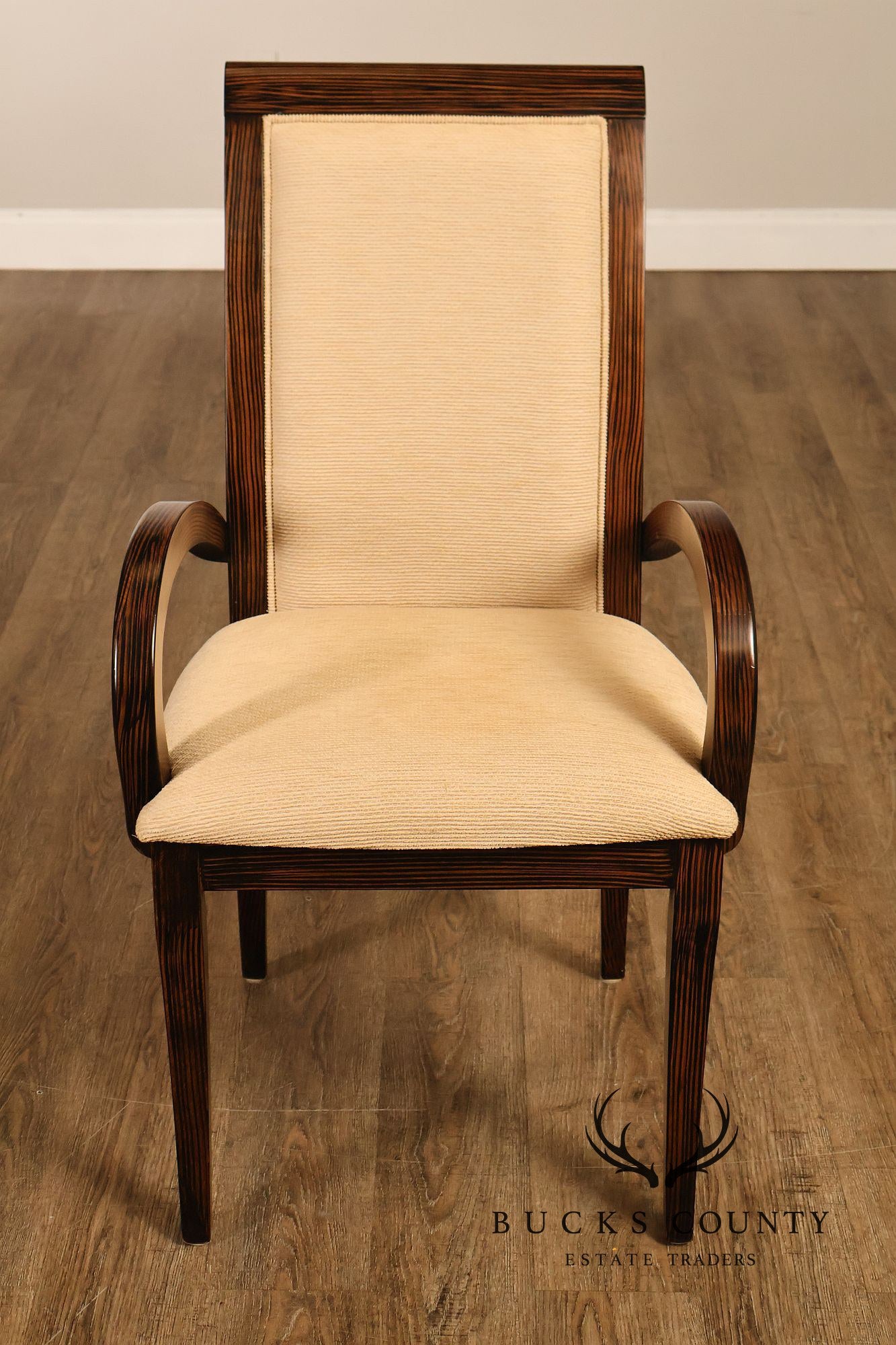 Giorgio Collection Natural Wood Pedestal Dinning Table and 8 Chairs