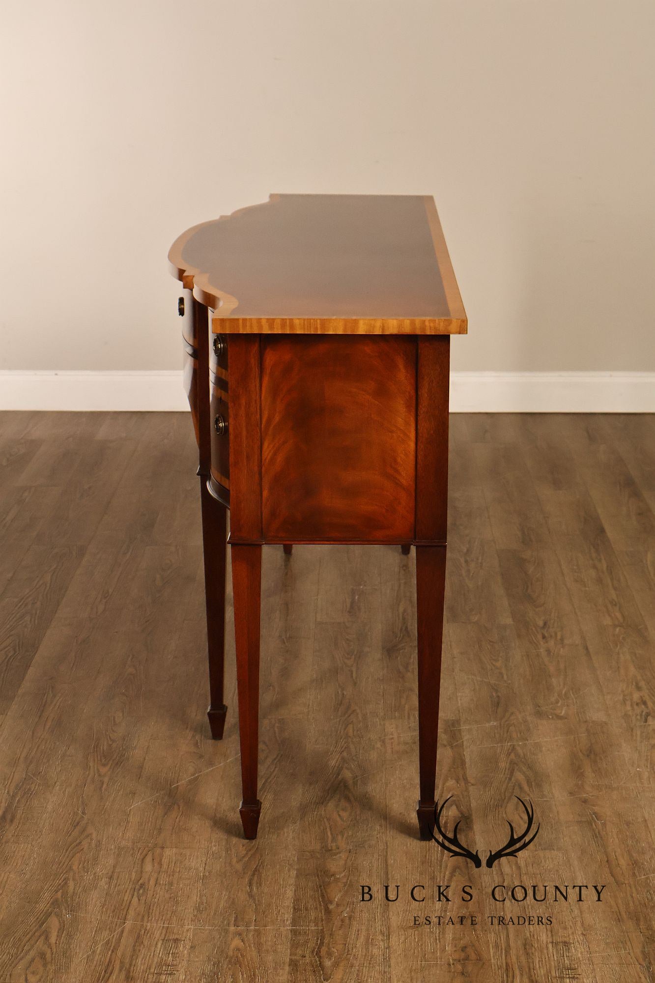 Karges Federal Style Inlaid Mahogany Sideboard