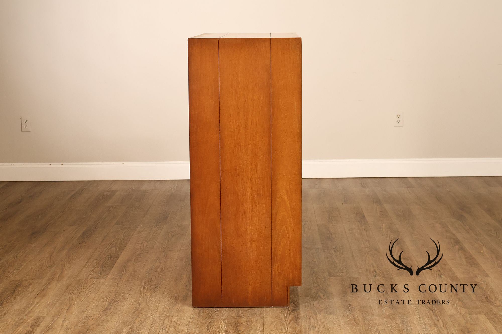 American of Martinsville Mid Century Modern Walnut Tall Chest
