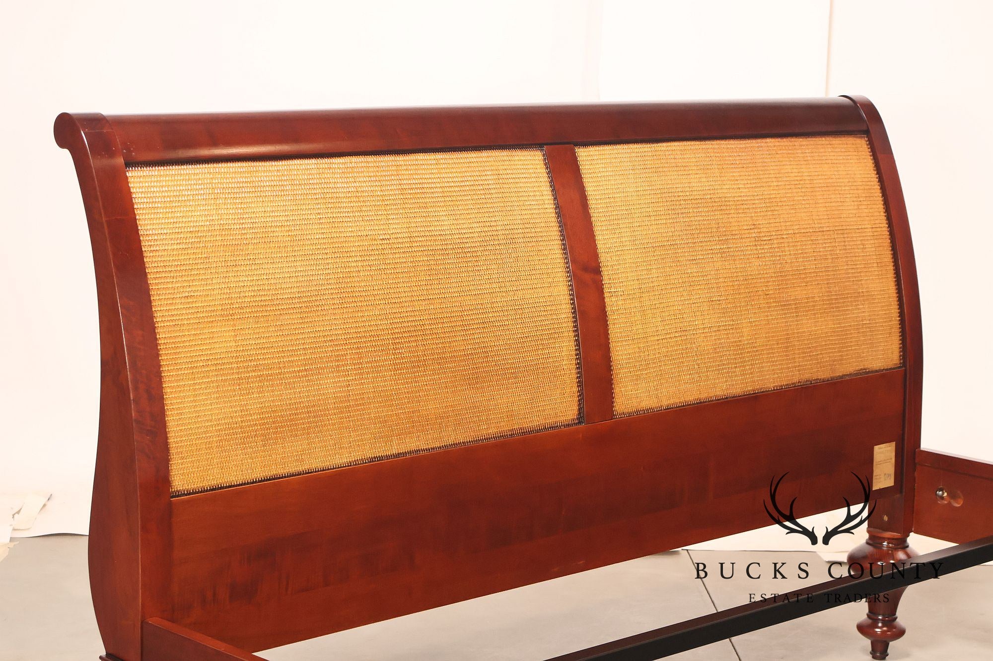 Grange Louis Philippe Style Cherry King Sleigh Bed