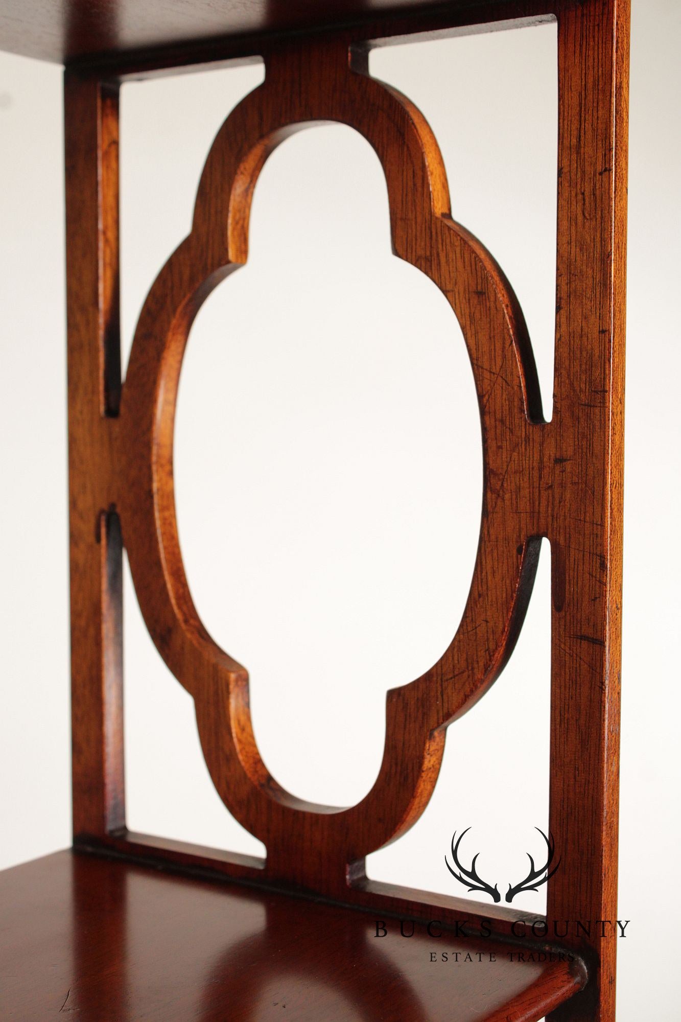 Georgian Style Mahogany Wall-Hanging Etagere