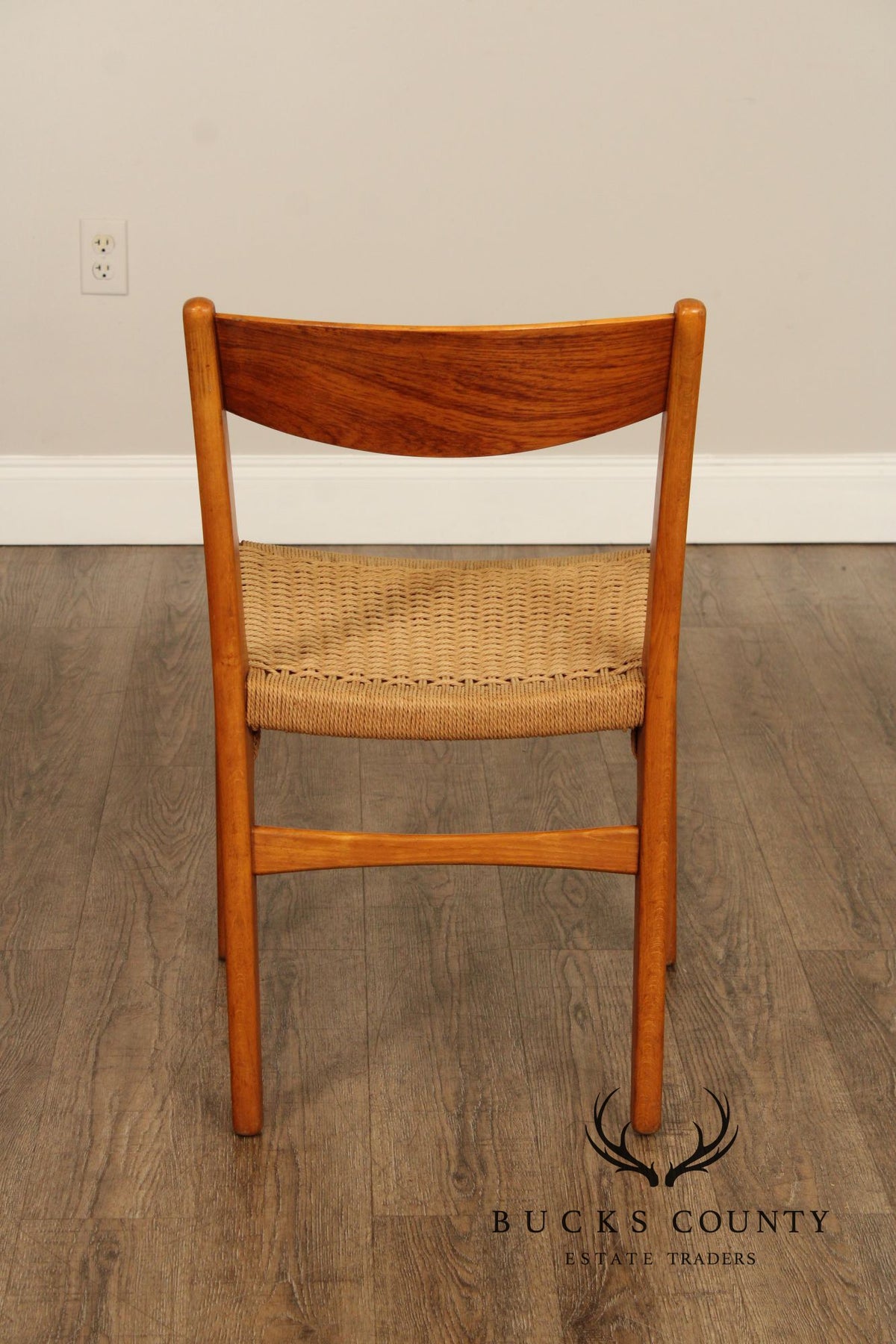 Swedish Modern Pair of Teak Dining Chairs