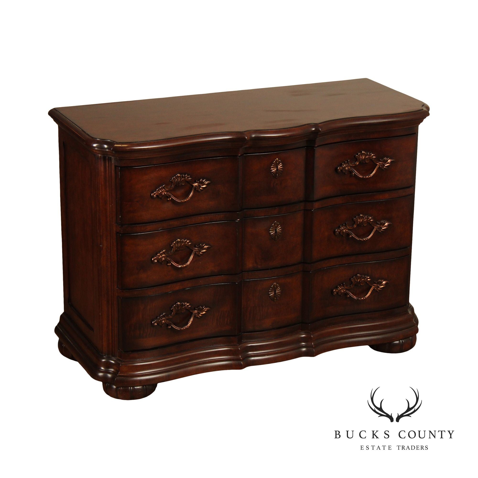 Century Furniture Baroque Style Three Drawer Chest