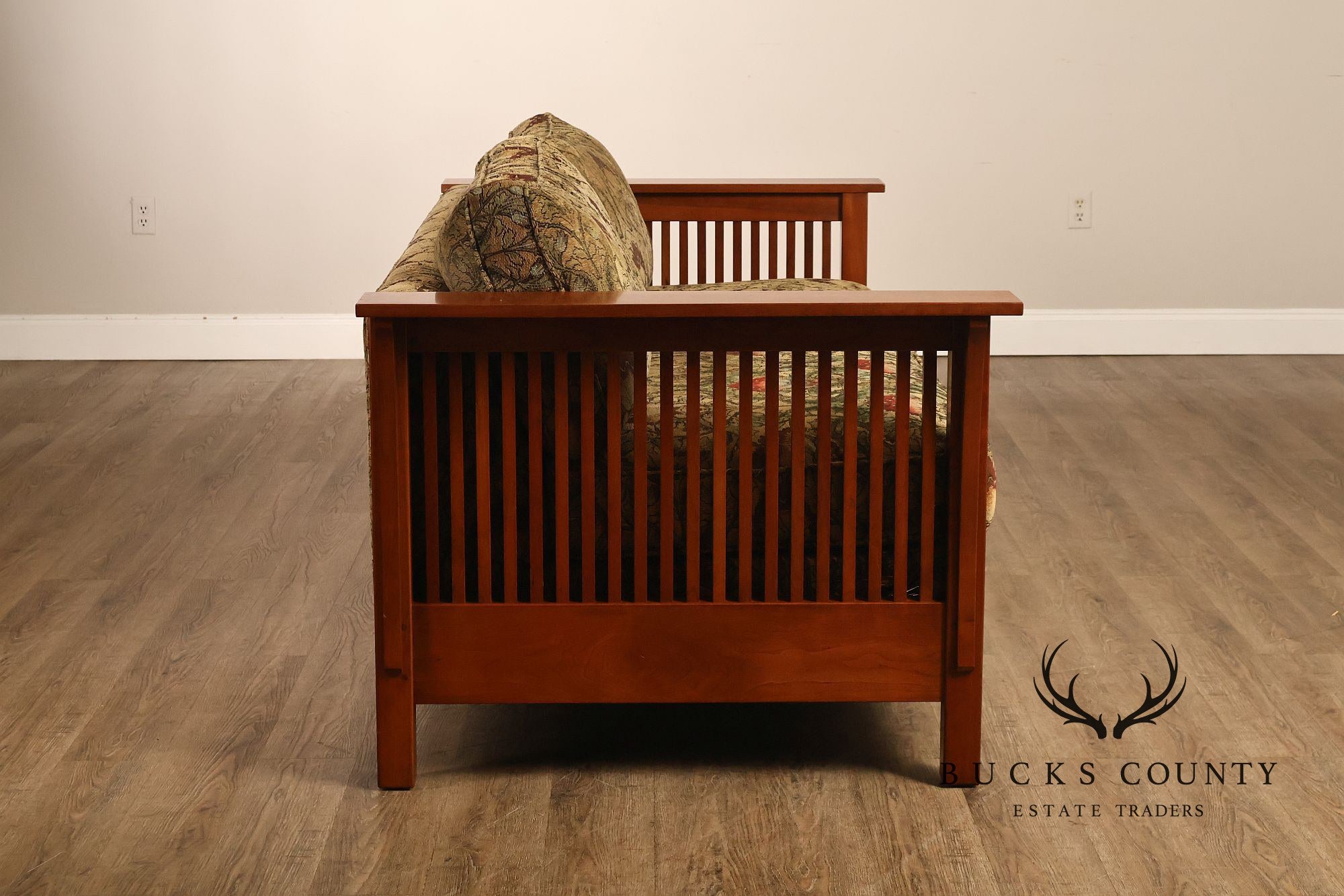 Stickley Mission Collection 'Fayetteville' Cherry Frame Sofa