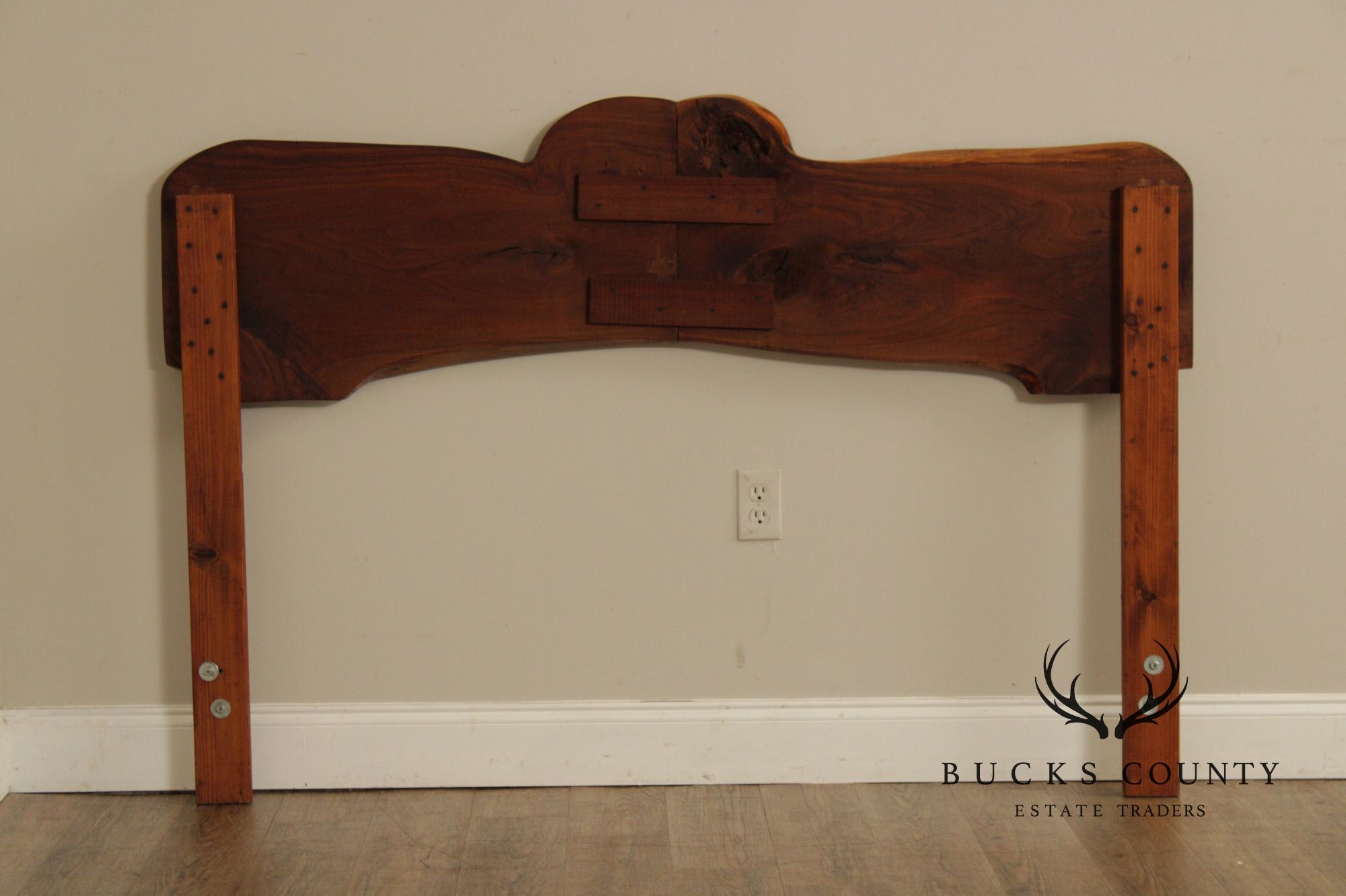 Studio Figured Walnut Queen Size Headboard