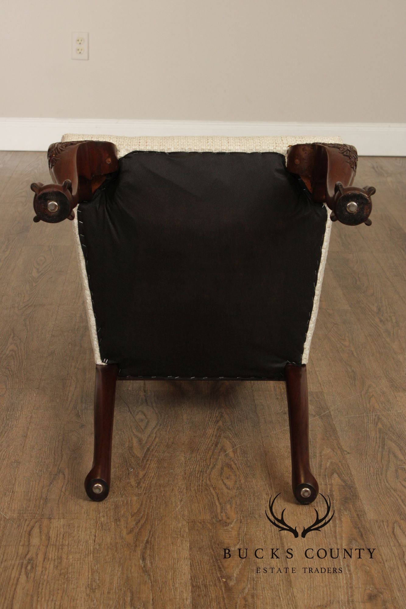 1940's Chippendale Style Custom Mahogany Set Of Six Dining Chairs
