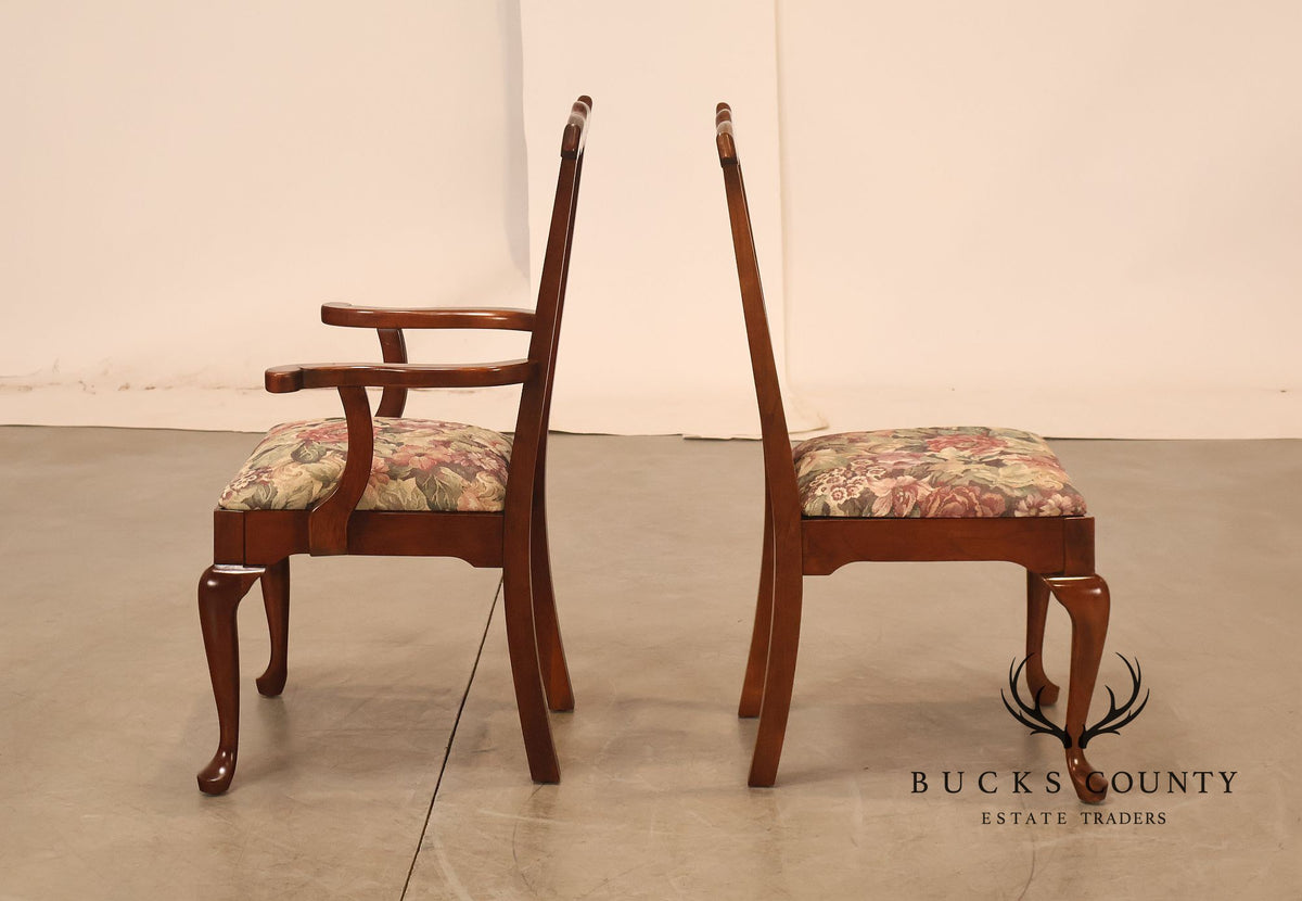 Pennsylvania House Chippendale Style Set of Six Cherry Dining Chairs