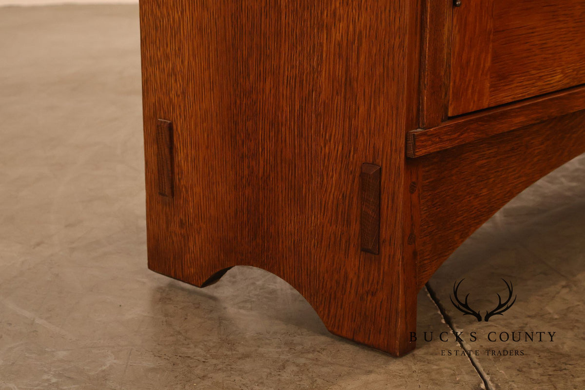 Stickley Mission Collection Harvey Ellis Oak Bookcase