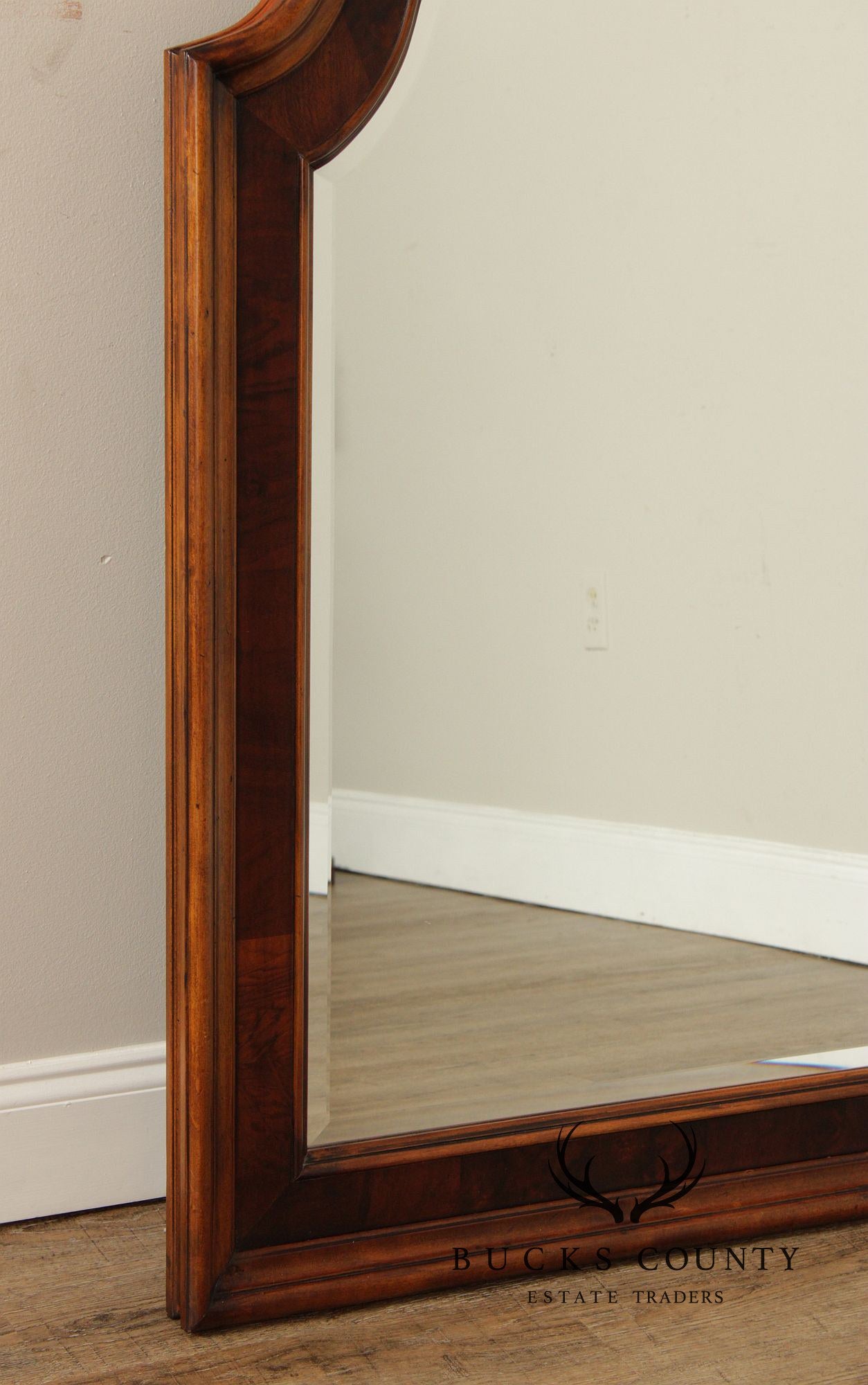 Ethan Allen Tuscany Collection Burlwood Wall Mirror