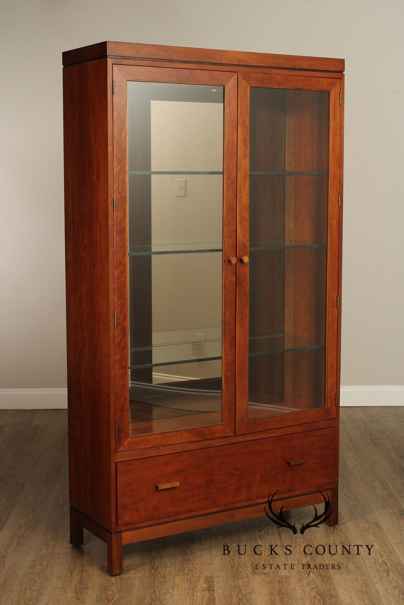 Stickley Metropolitan Collection Cherry Display Cabinet