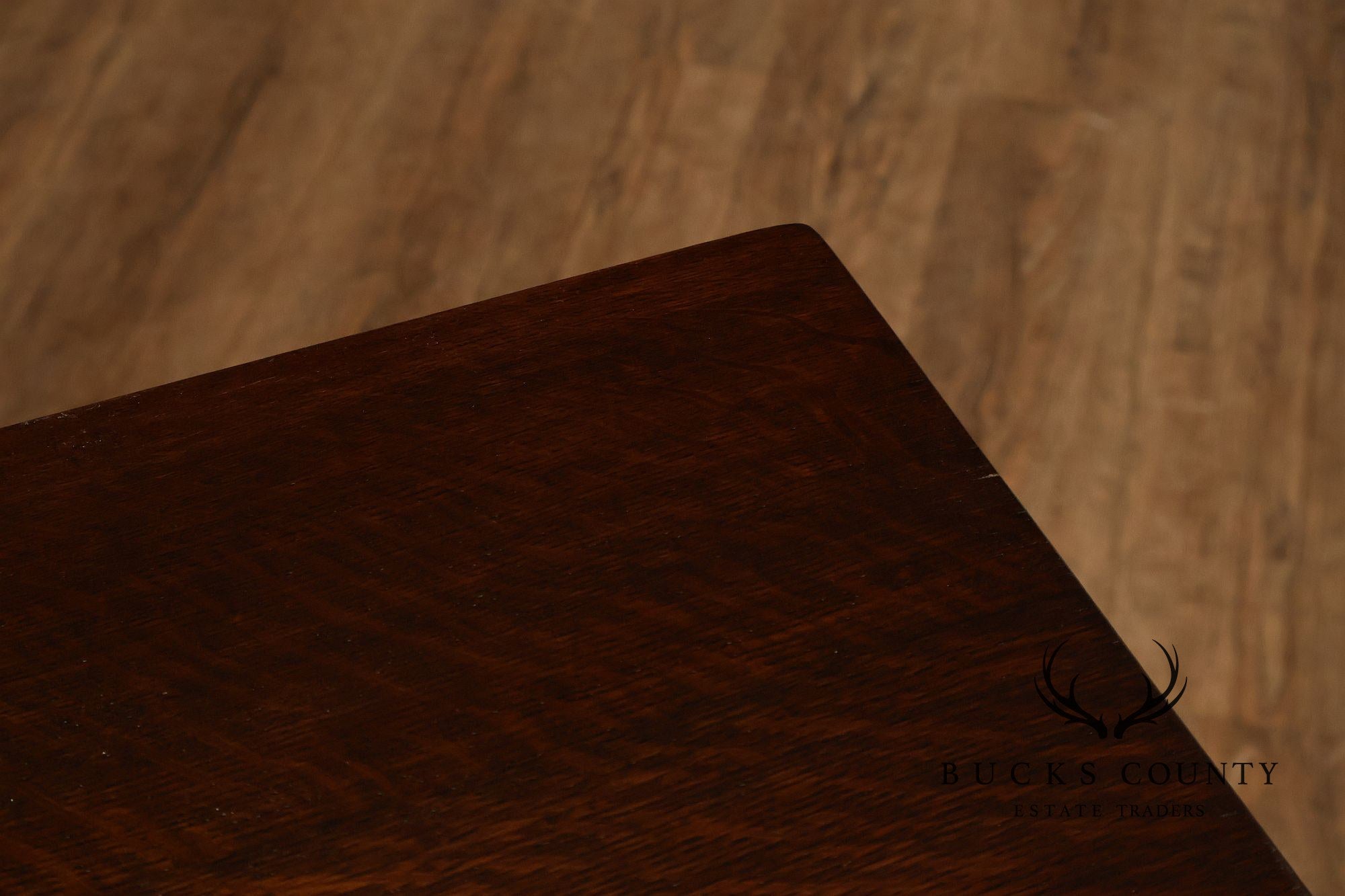 Gustav Stickley Mission Oak Trestle Library Table