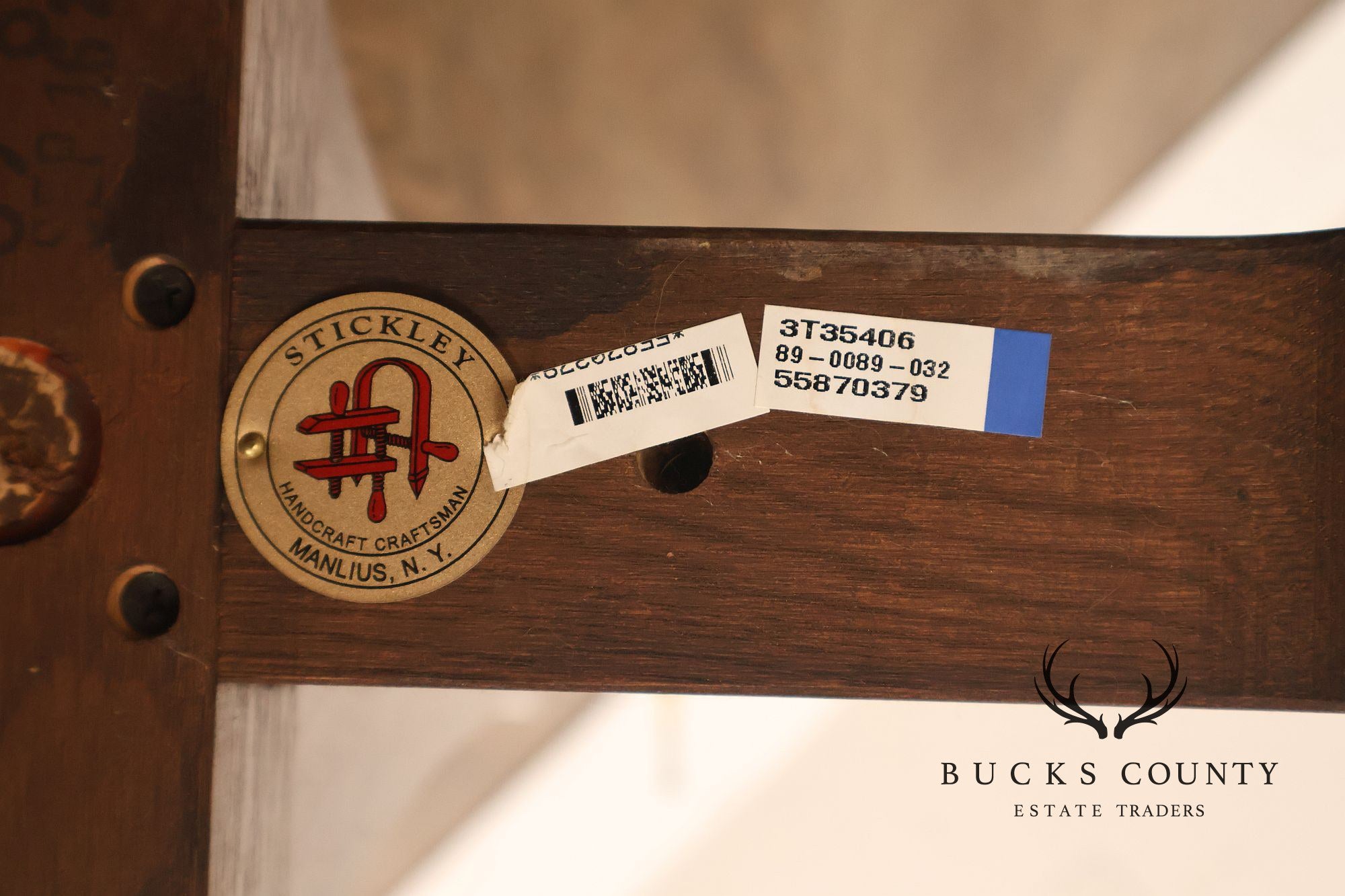 Stickley Mission Oak Hall Tree Coat Rack