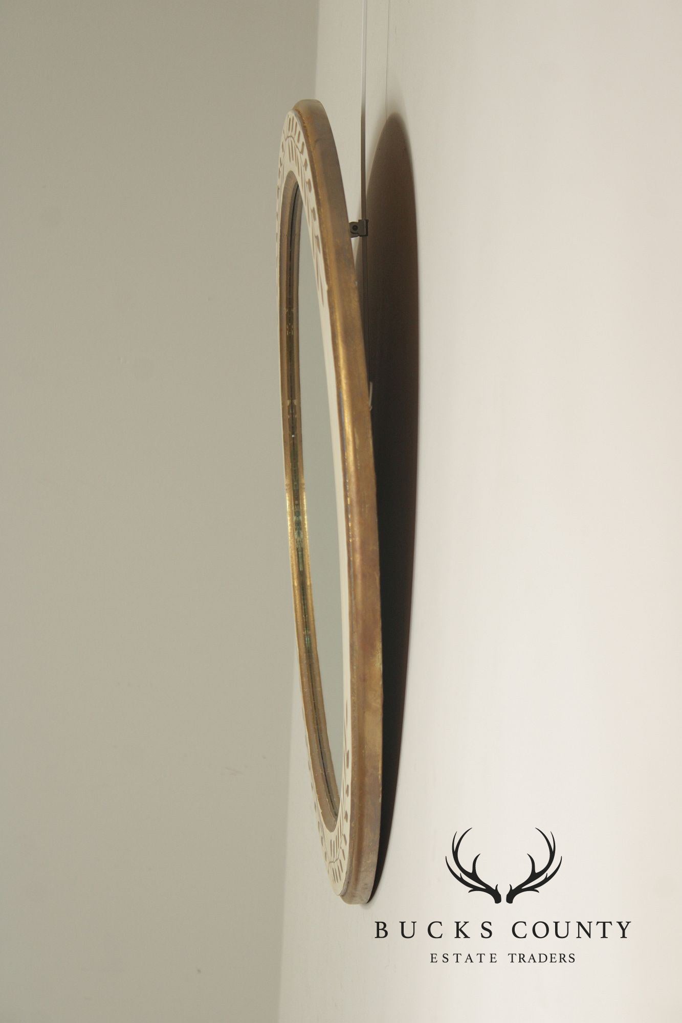 Florentine Style Oval Wall Mirror