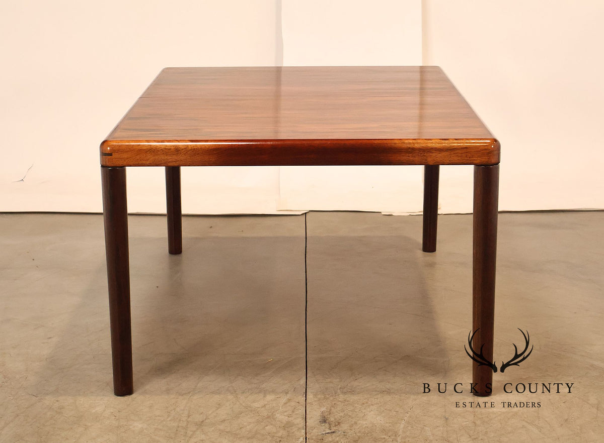 Dyrlund Danish Modern Rosewood Extension Dining Table