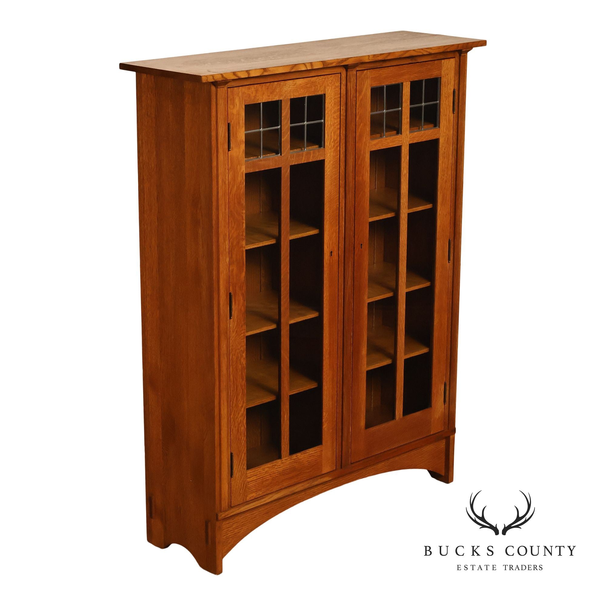Stickley Mission Collection Harvey Ellis Oak Bookcase