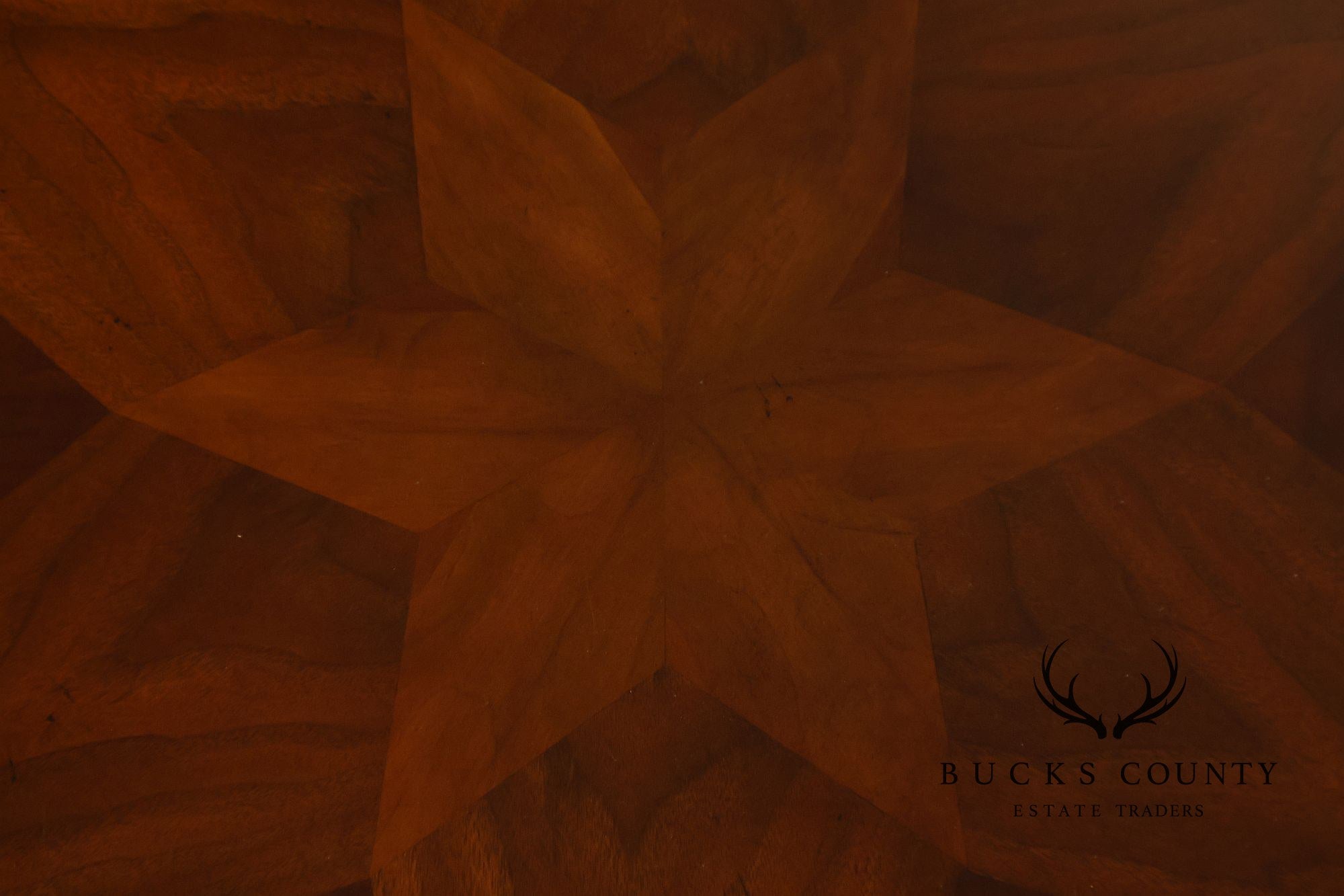 Drexel Heritage 48 Inch Round Starburst Center Table