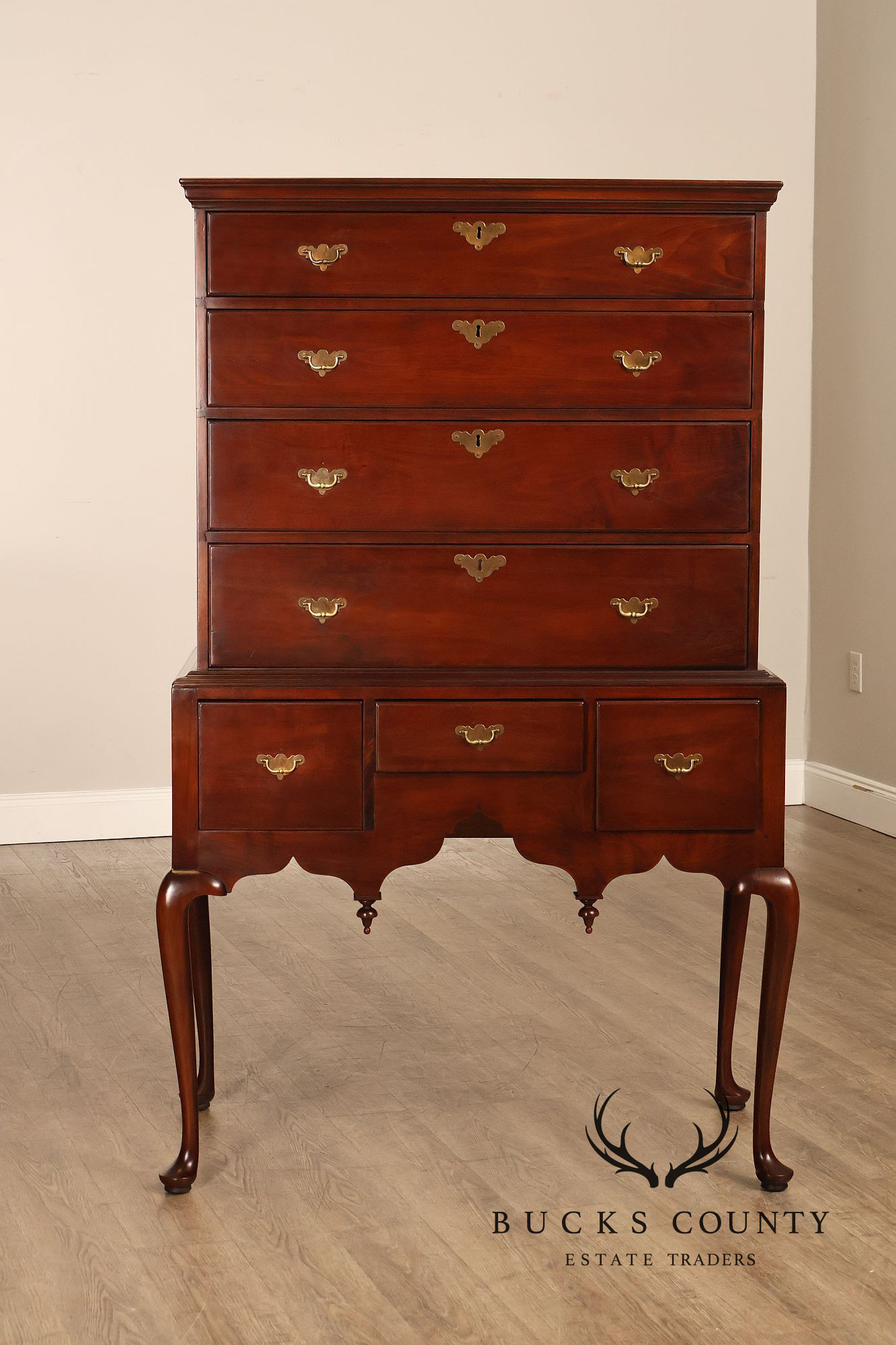 Kittinger Colonial Williamsburg Collection Highboy Chest of Drawers CW 56
