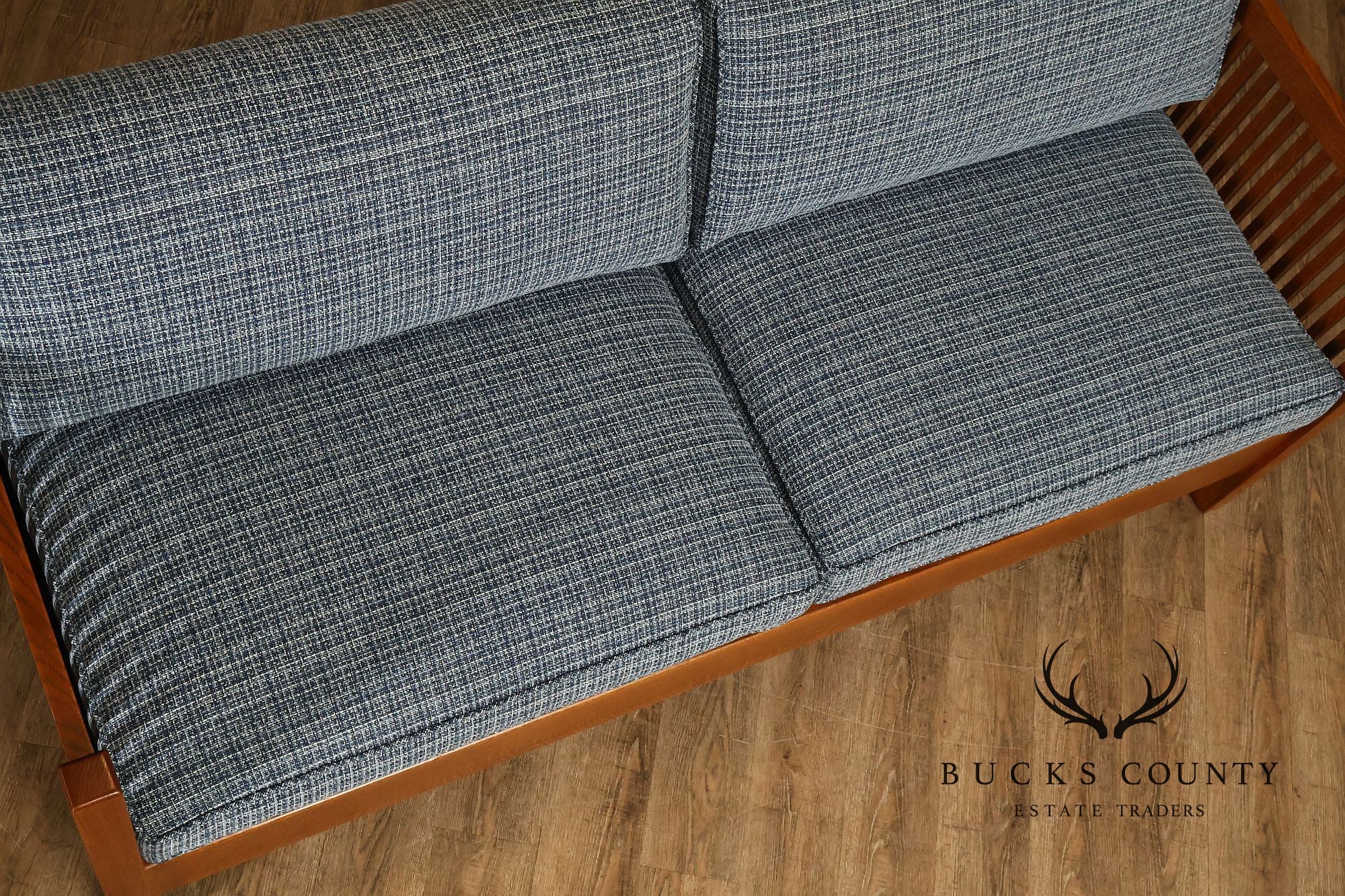 Stickley Mission Collection Oak Spindle Sofa