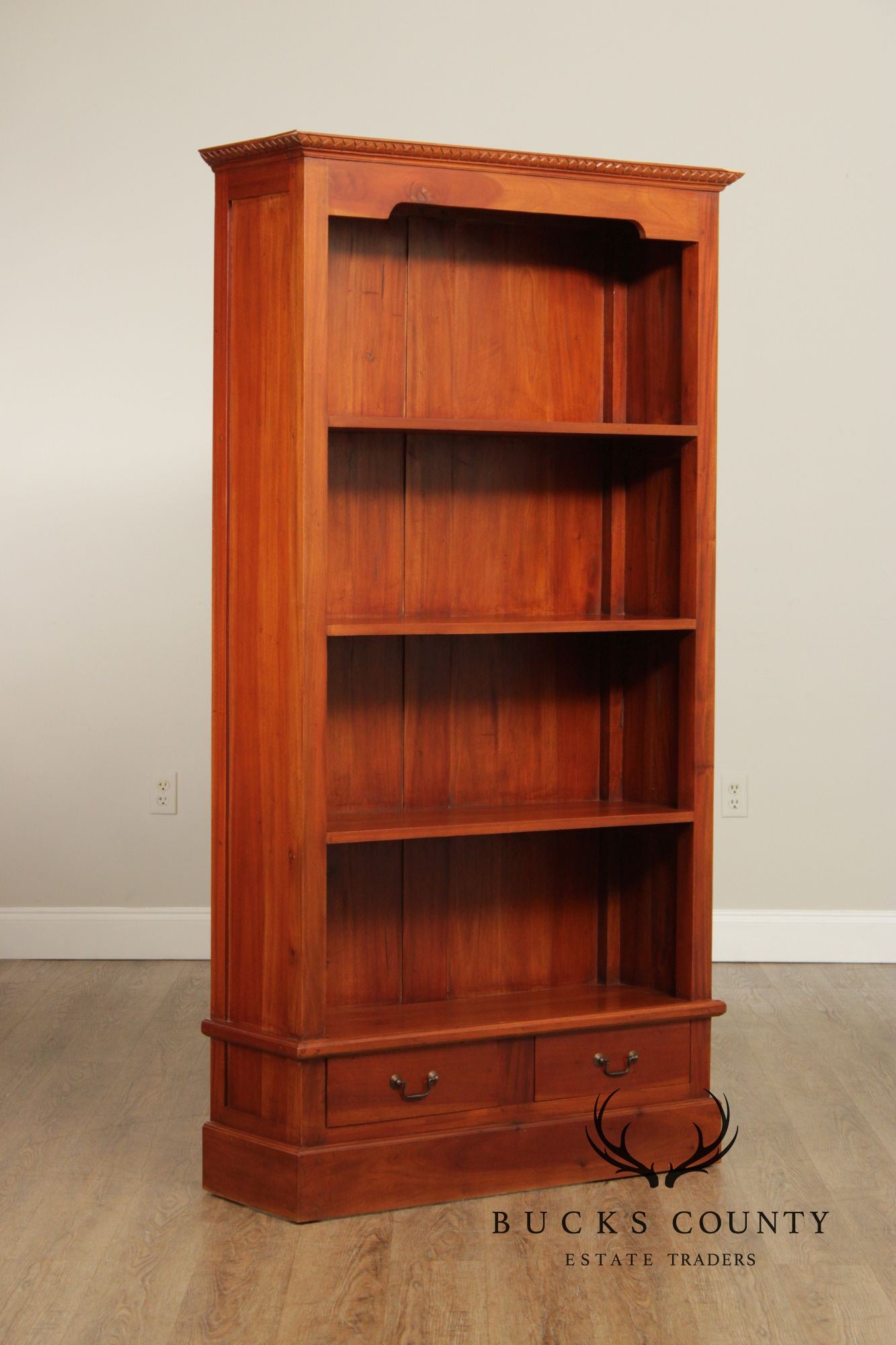 Traditional Bookcase With Drawers