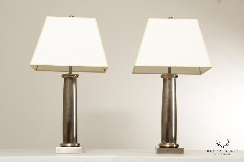Visual Comfort Modern Style Pair of Table Lamps