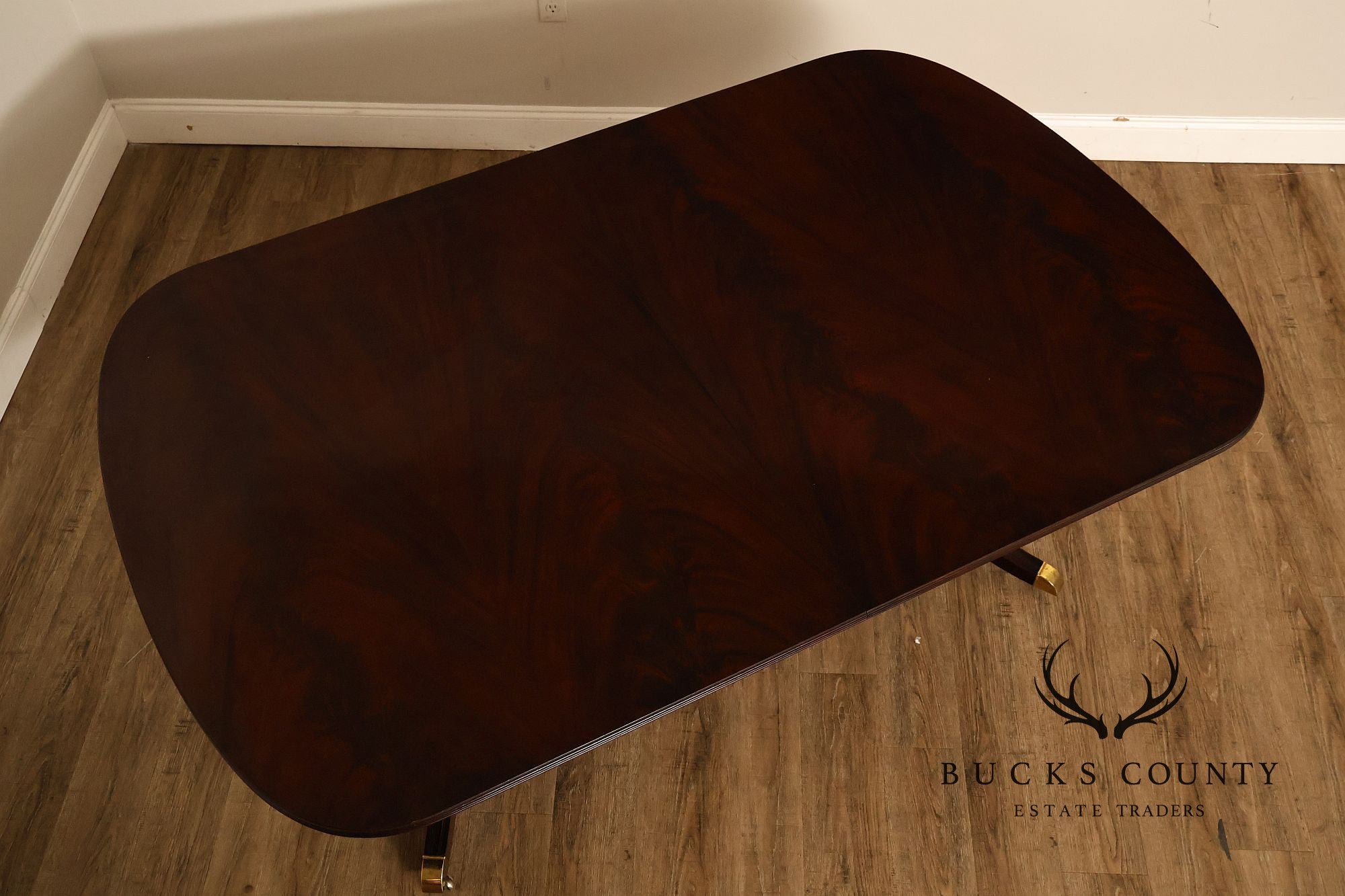 Kindel Double Pedestal Mahogany Dining table
