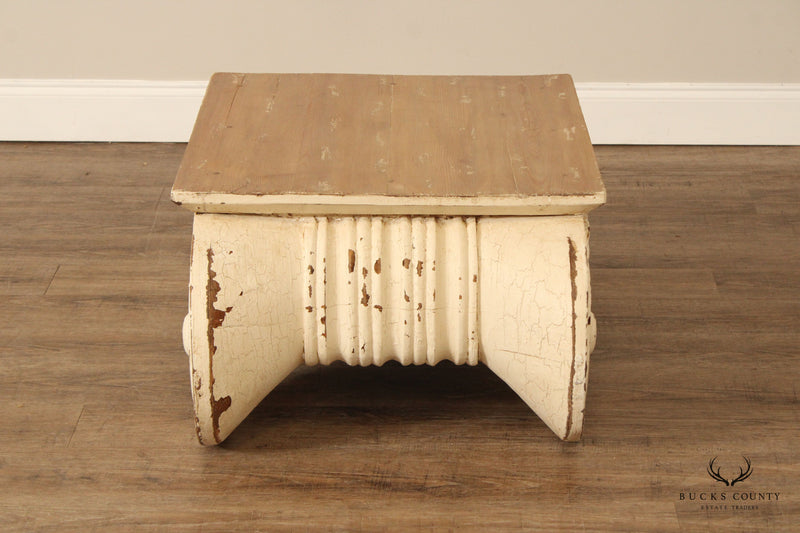 Restoration Hardware Pair of Capital 'Ionic' Coffee Tables