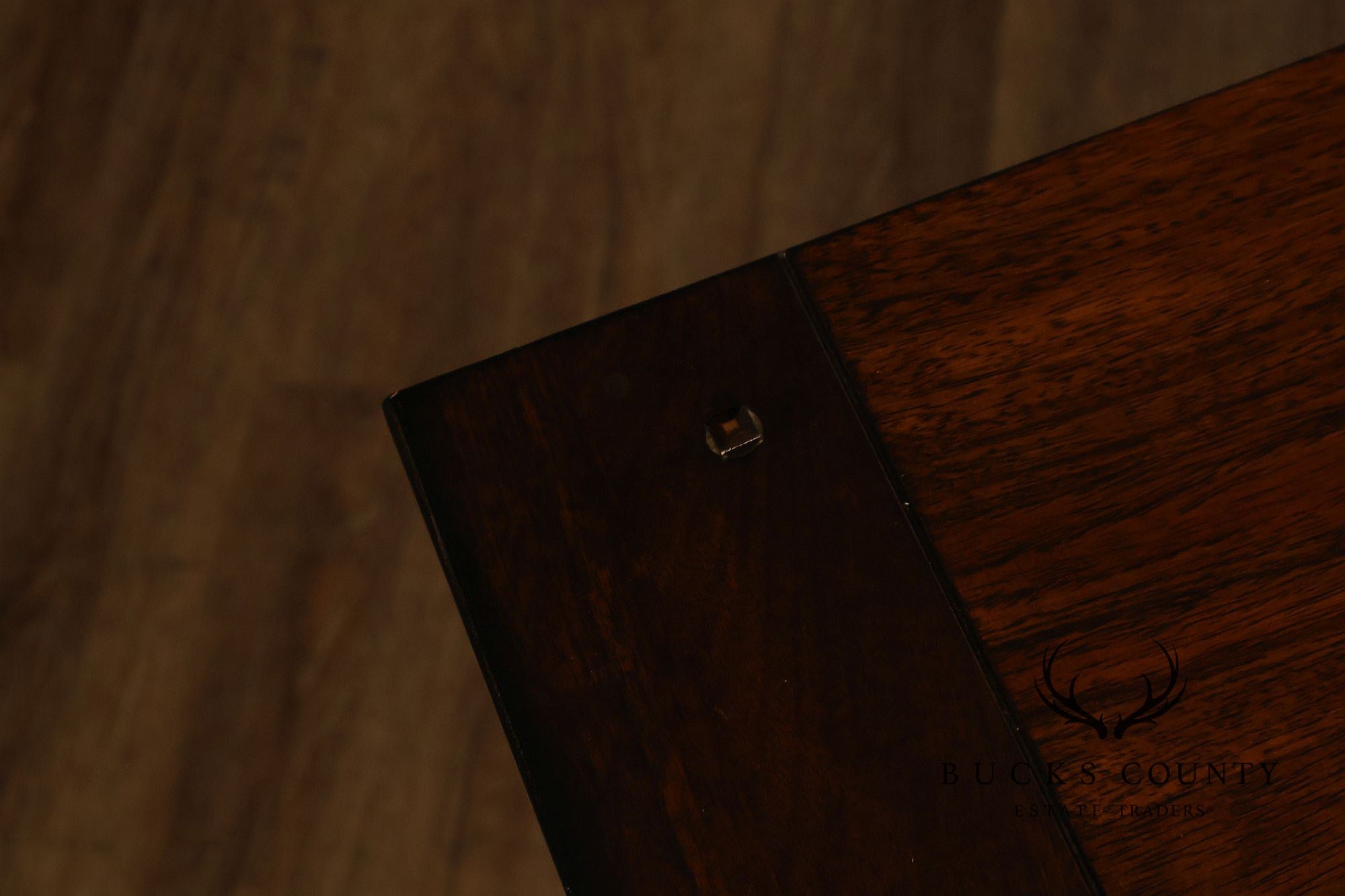 Mission Style Media Chest With Open Storage