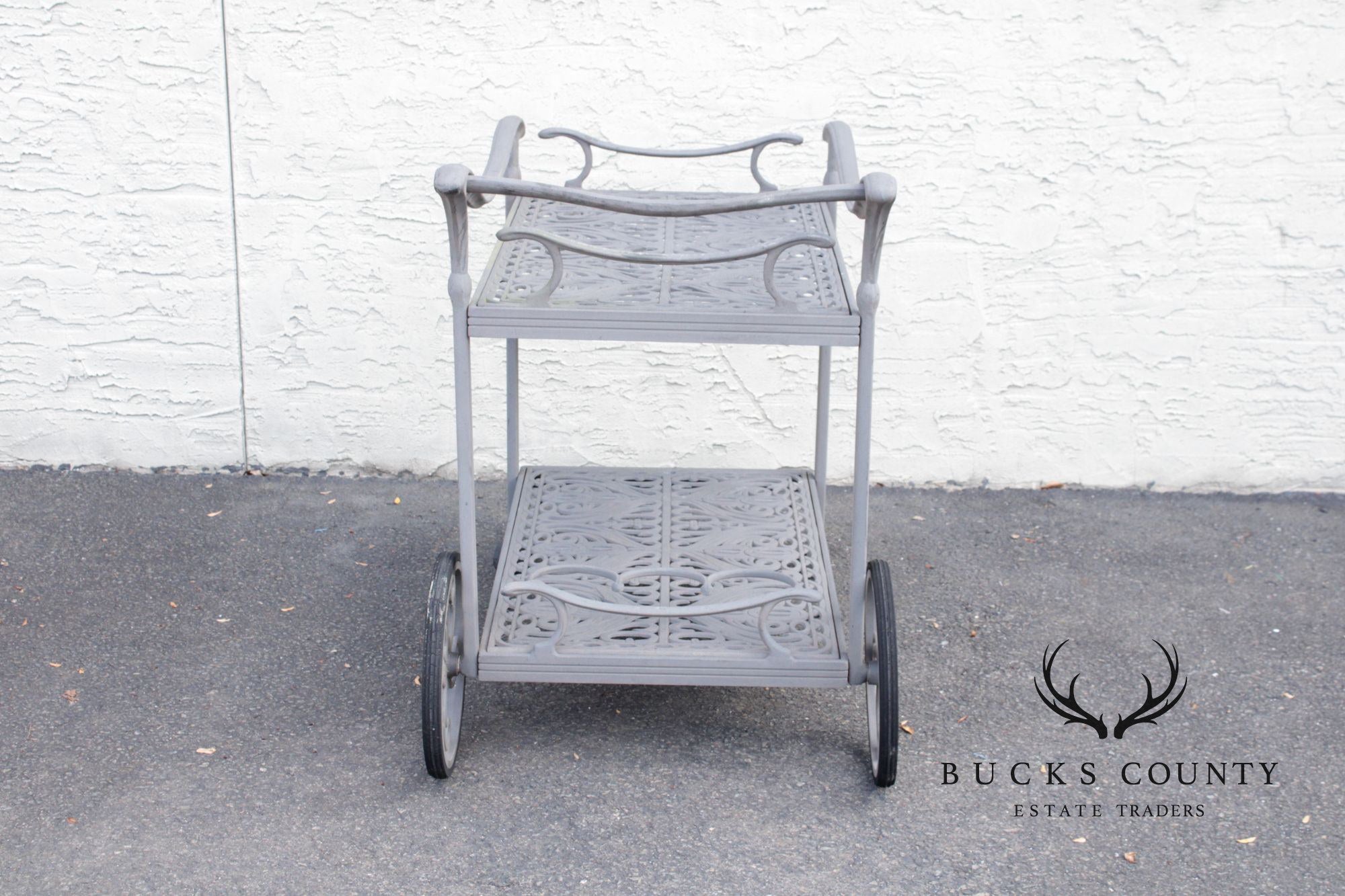 Hanamint 'Tuscany' Cast Aluminum Outdoor Bar Cart