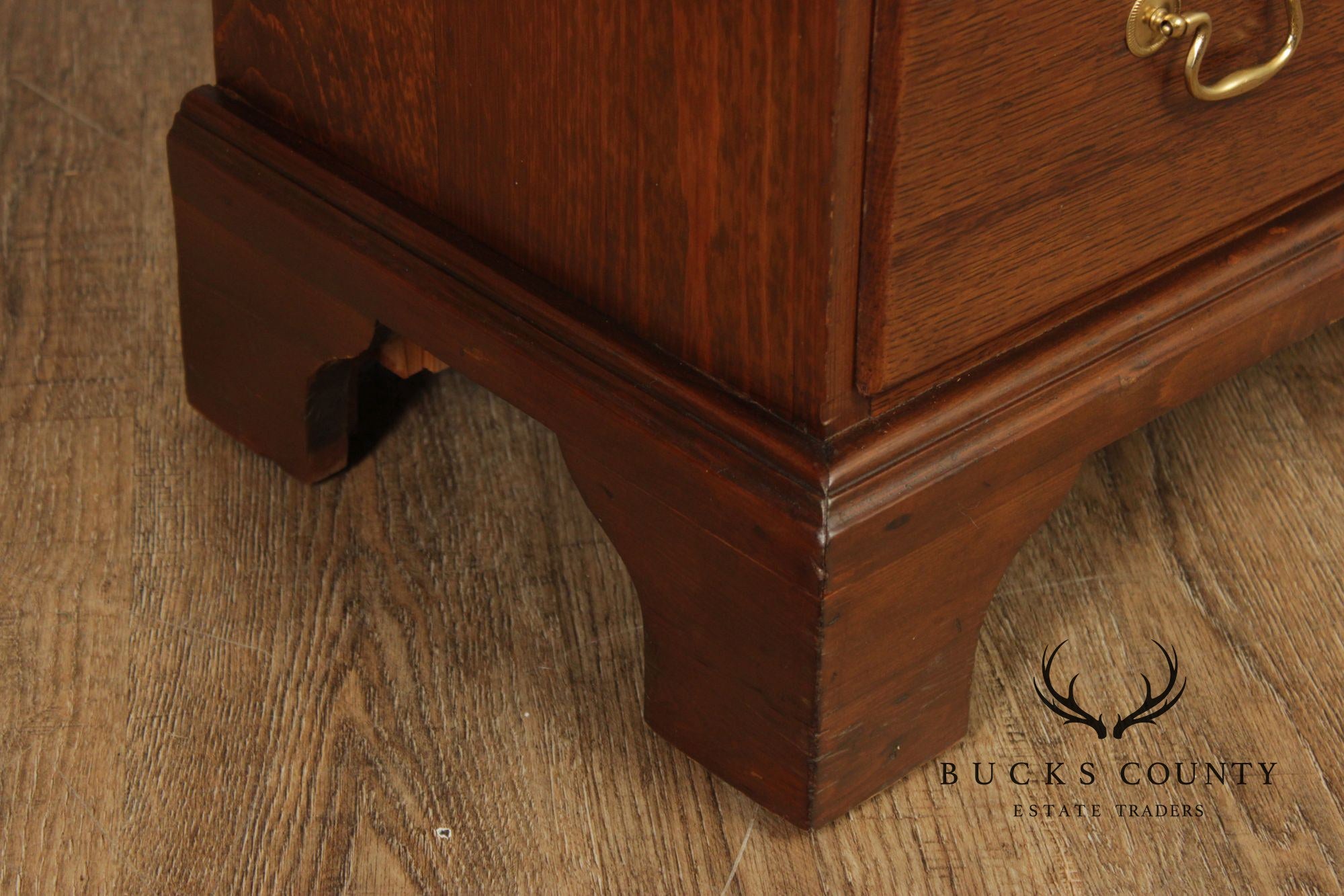 Antique Oak and Poplar Sixteen Drawer Apothecary Chest