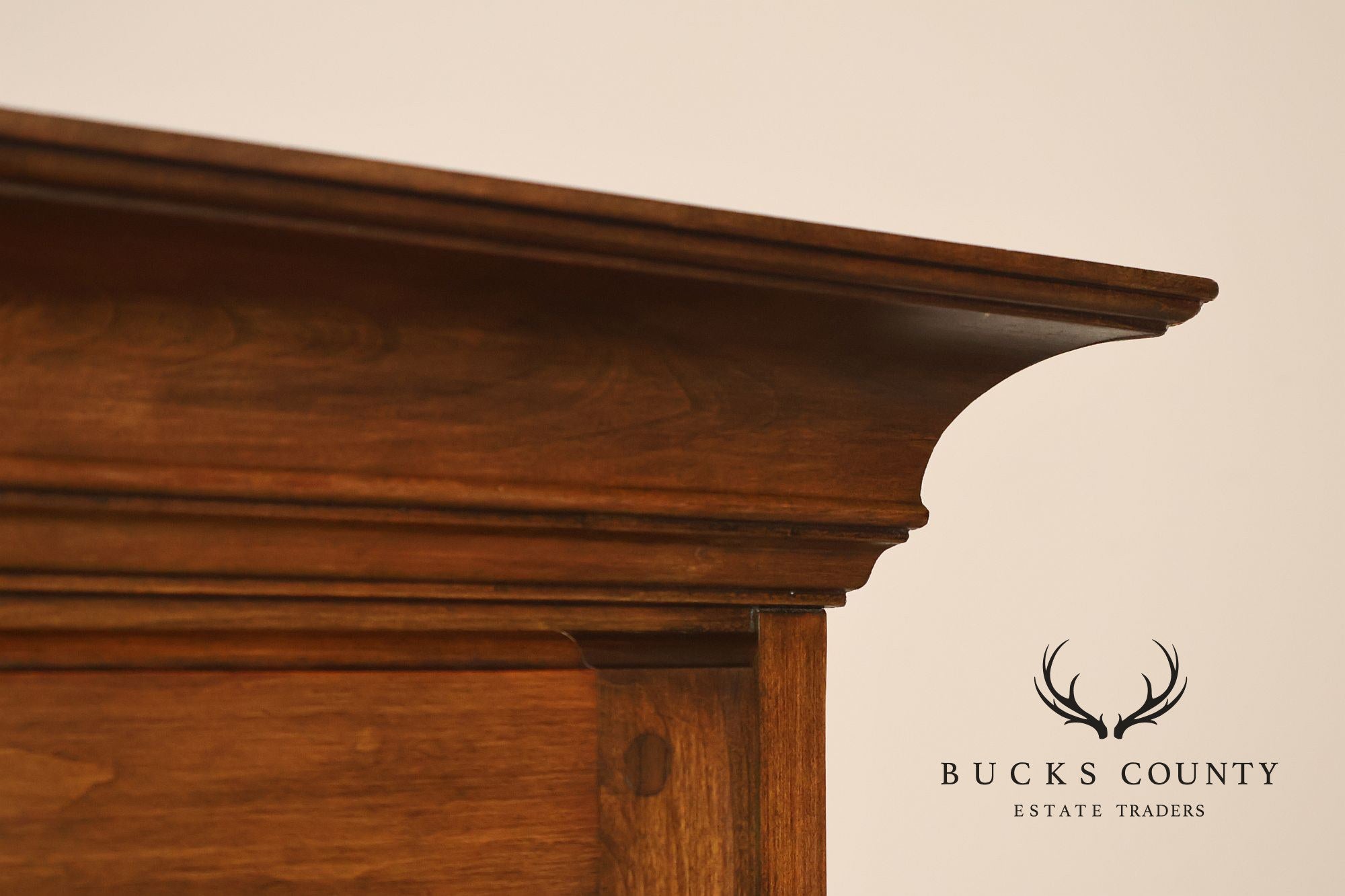 Pennsylvania House Vintage Cherry Step Back Hutch China Cabinet