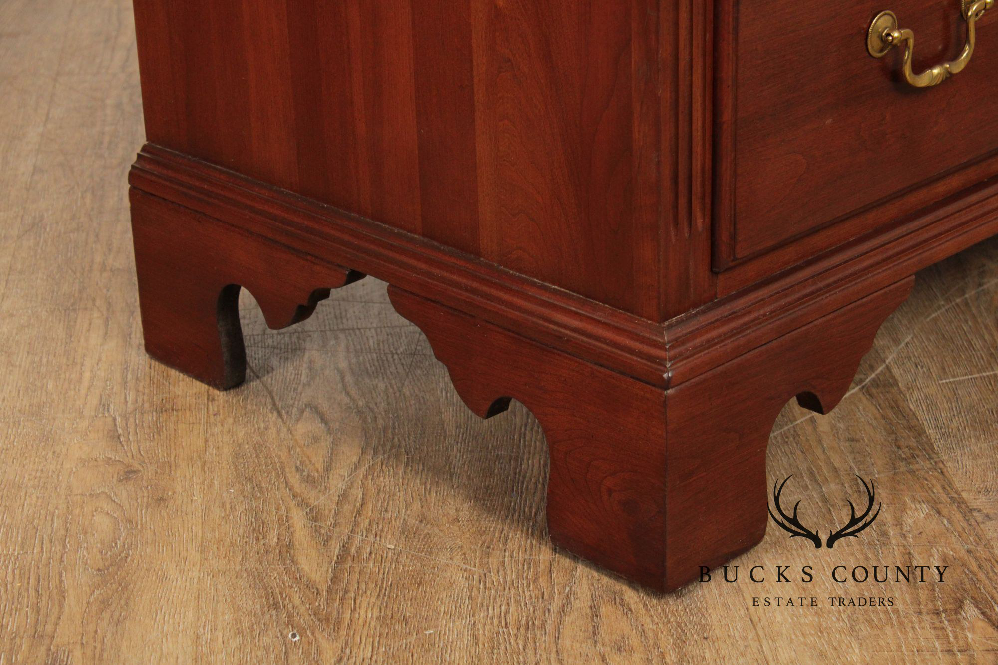 Ethan Allen 'Georgian Court' Cherry Armoire