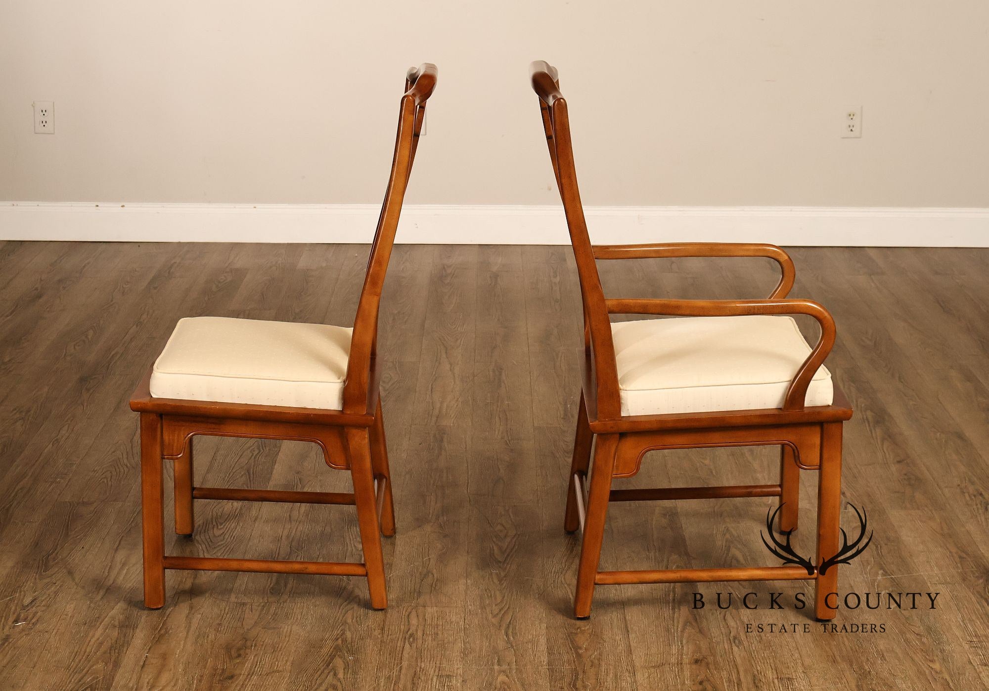Century Furniture Chin Hua Set Of Eight Dining Chairs