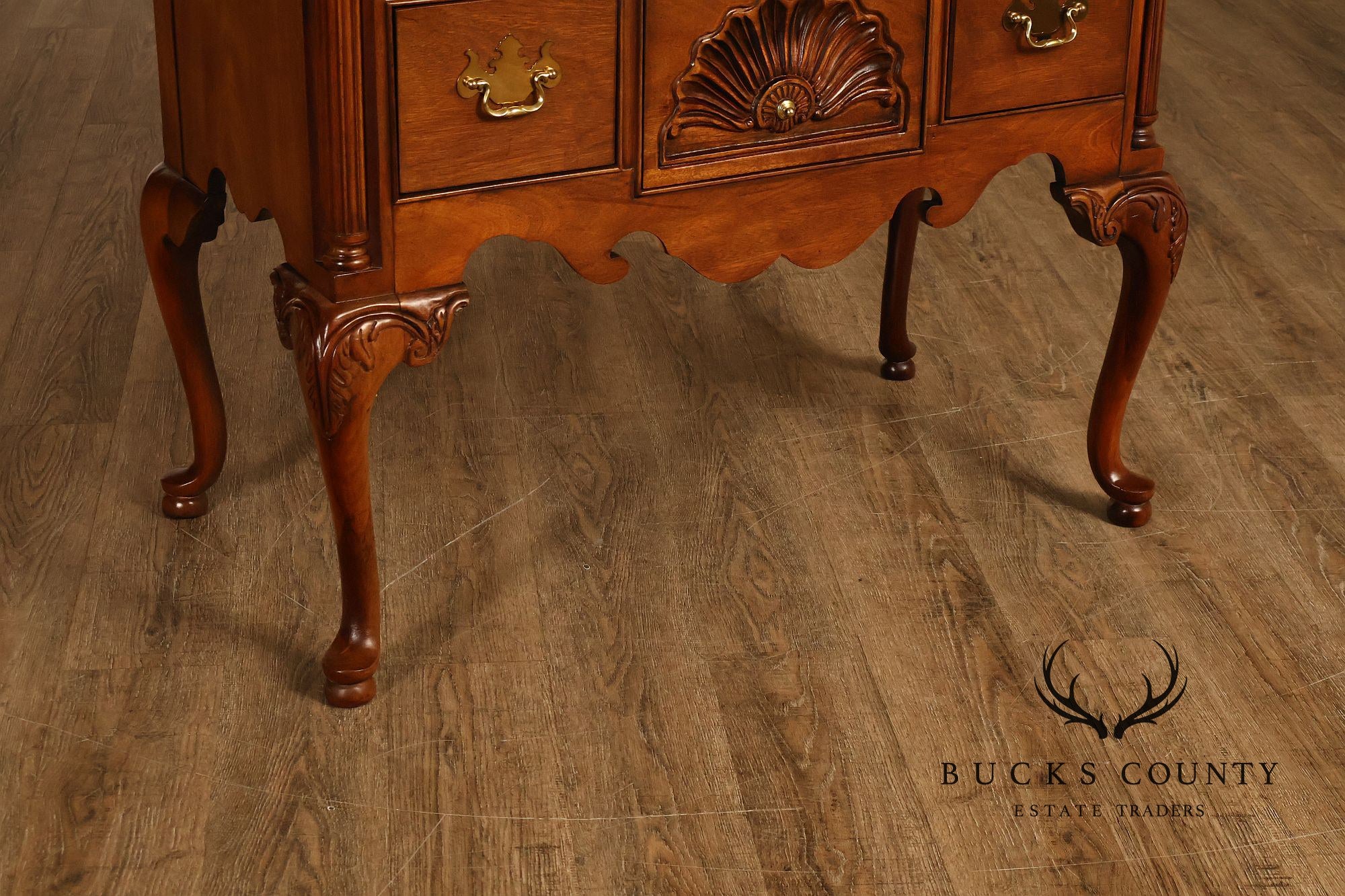 Thomasville 'The Mahogany Collection' Carved Highboy