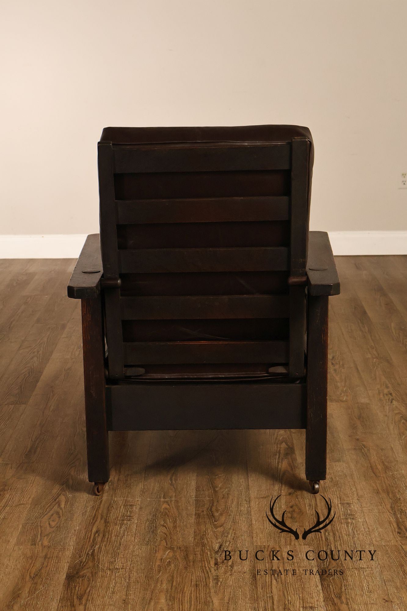 Antique Stickley Brothers Mission Oak Morris Chair