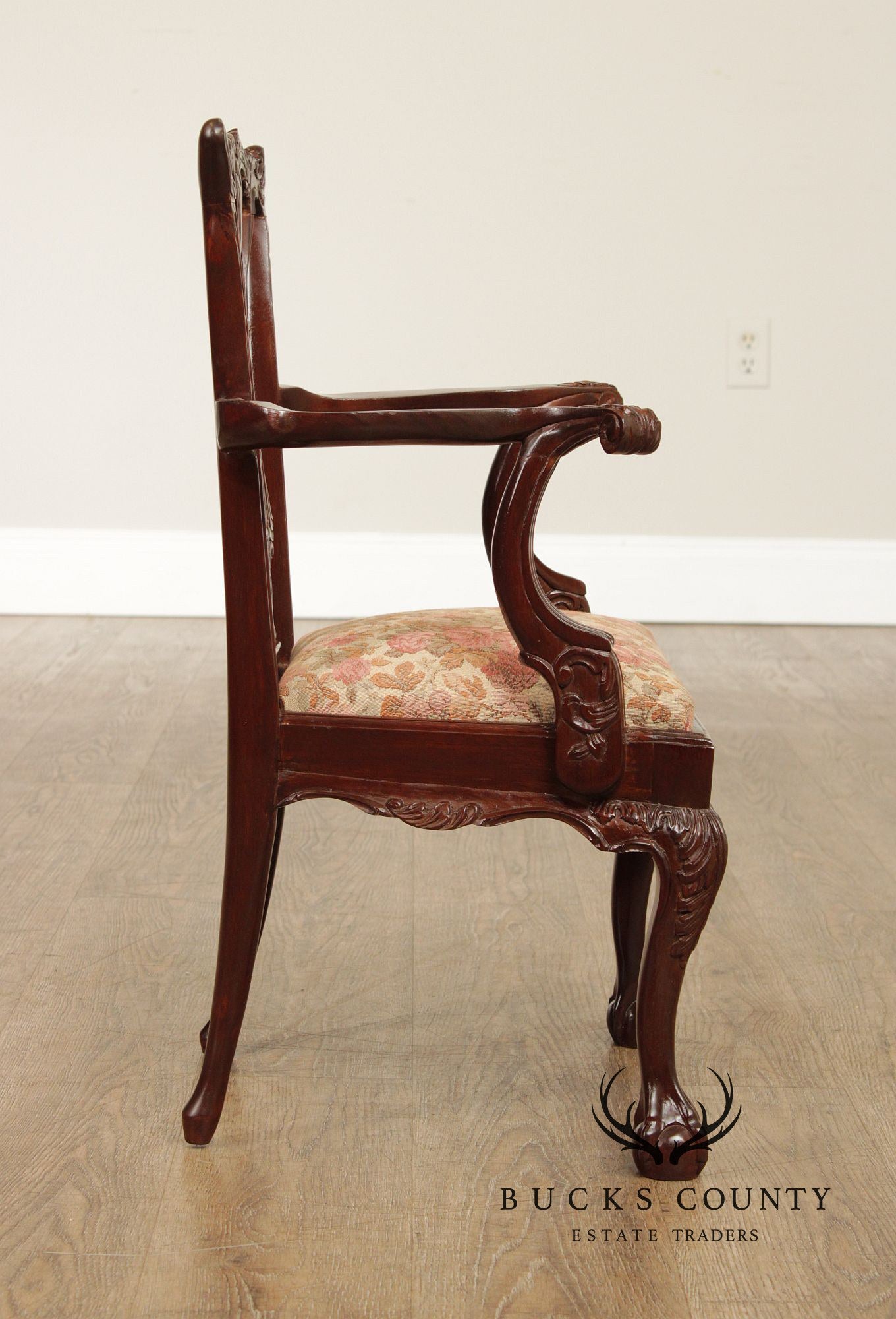 Georgian Style Mahogany Child's Armchair