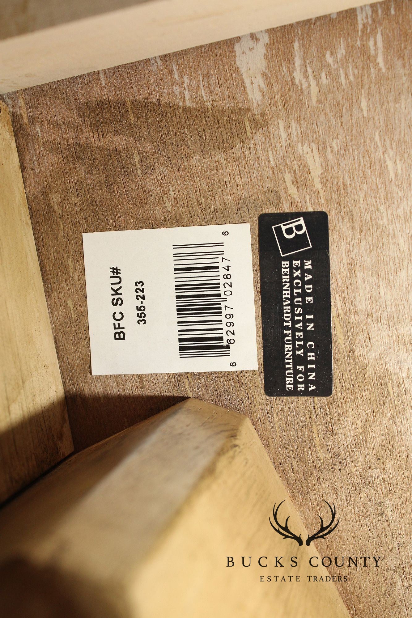 Bernhardt Spanish Revival Style Oak Extension Dining Table