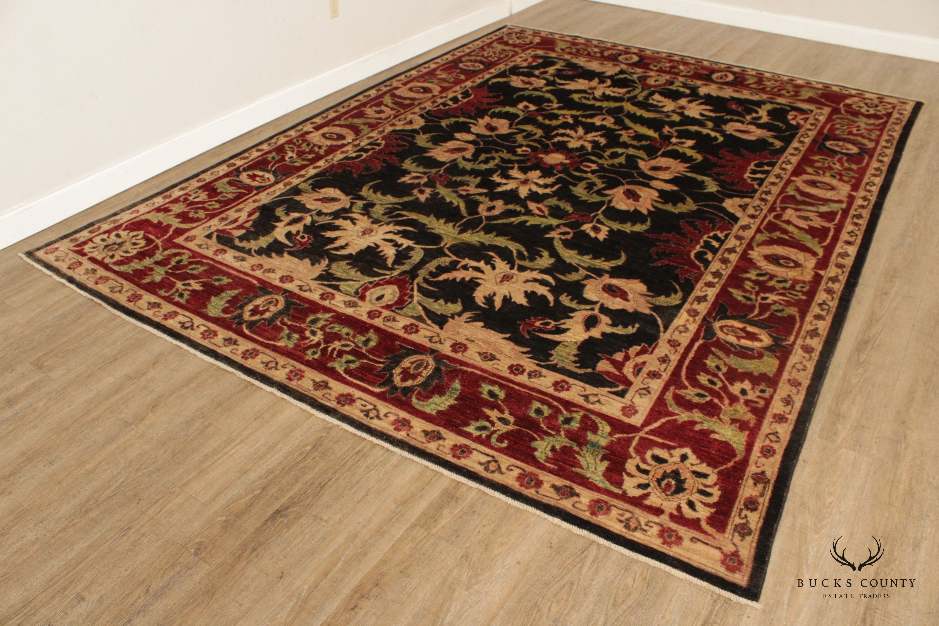 Persian Sultanabad Wool Area Rug 8' X 12'