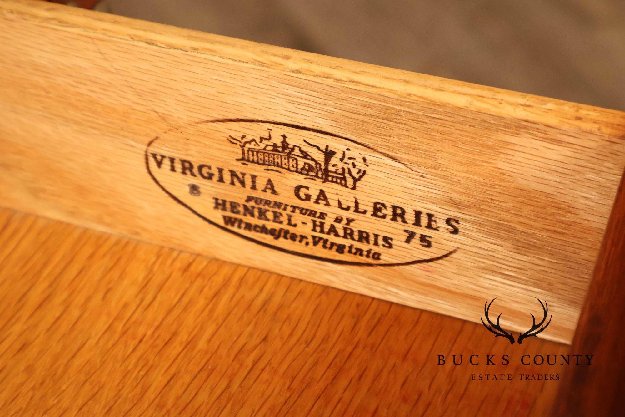 Henkel Harris Chippendale Style Cherry Bachelor's Chest