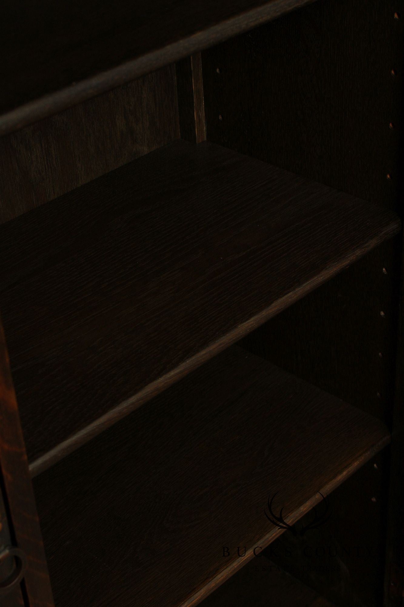 Limbert Antique Mission Oak Arts & Crafts Glass Door Bookcase