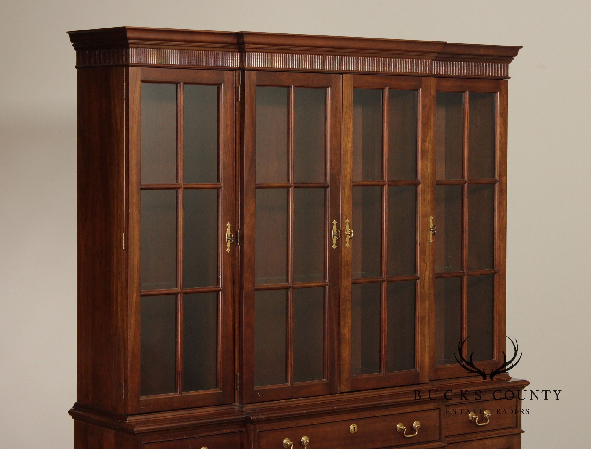 Stickley Traditional Cherry China Cabinet