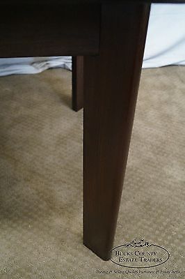 Mid Century Modern Solid Mahogany Danish Dining Table