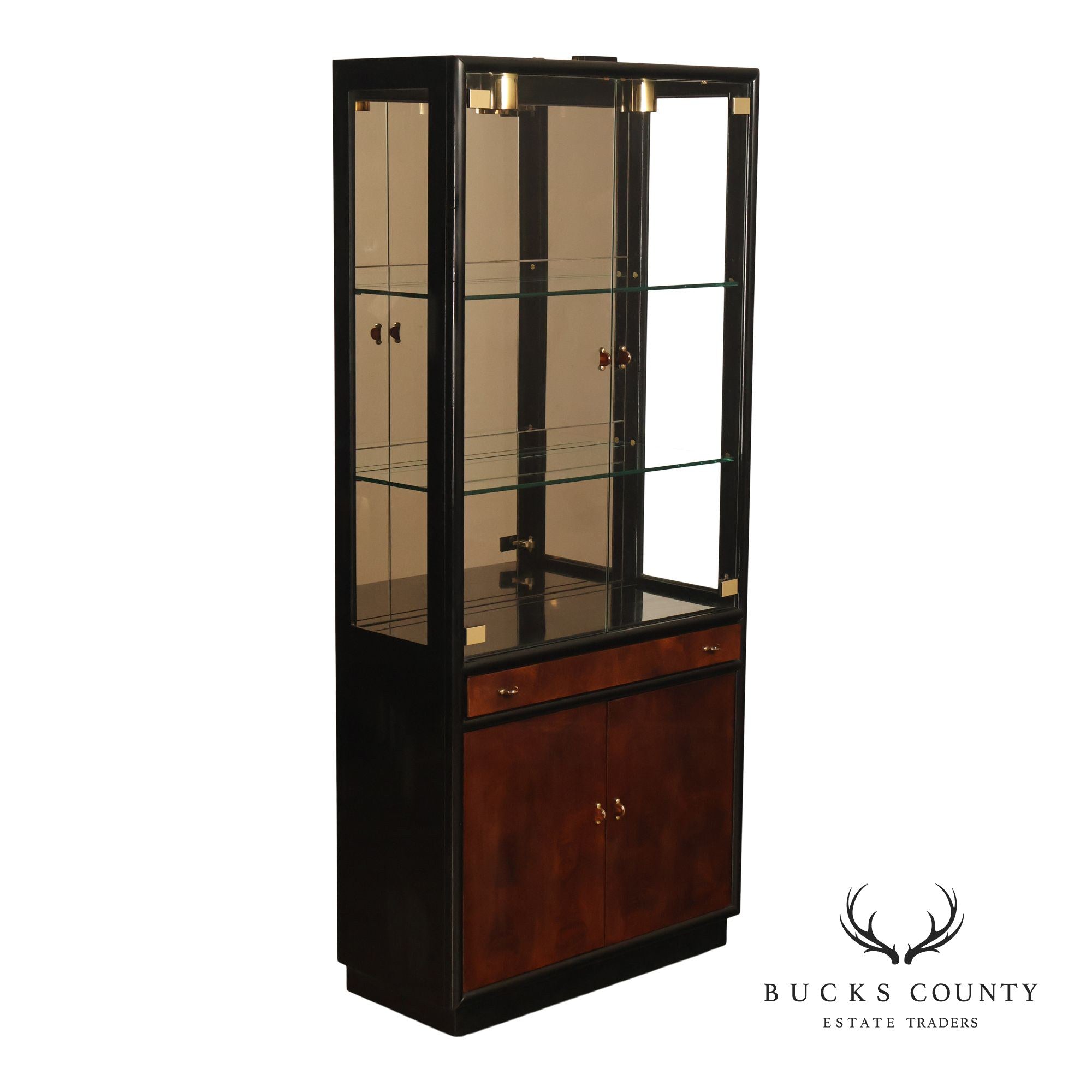 Henredon Scene Three Display Curio Cabinet